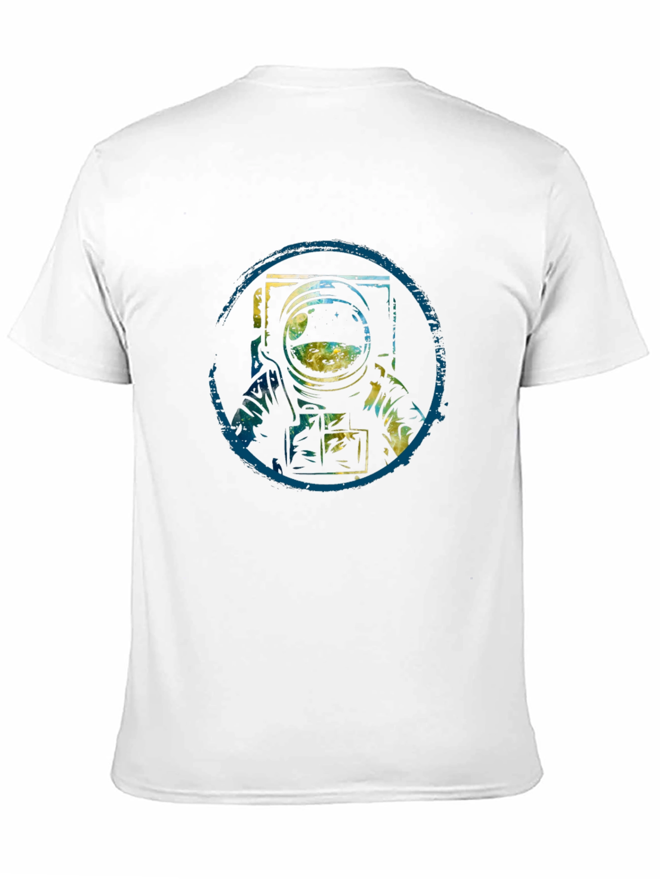 Black Astronaut Graphic Tee - Black Cotton Blend view 11