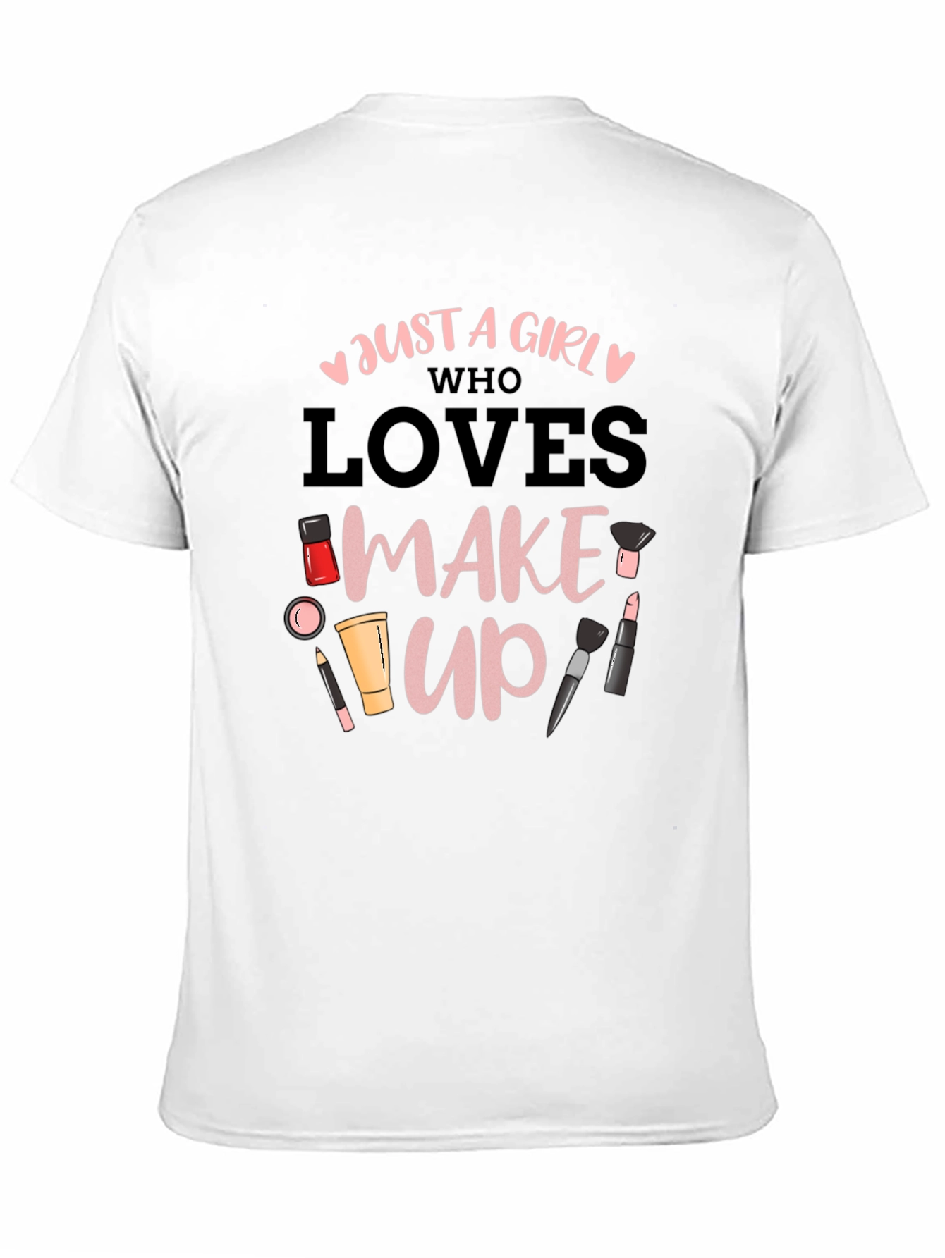 Black Makeup Lover's Graphic Tee view 11