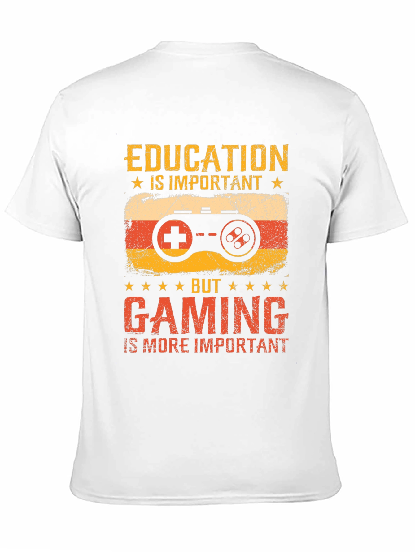 Gamer Education T-Shirt: Important But Gaming is More! - 11