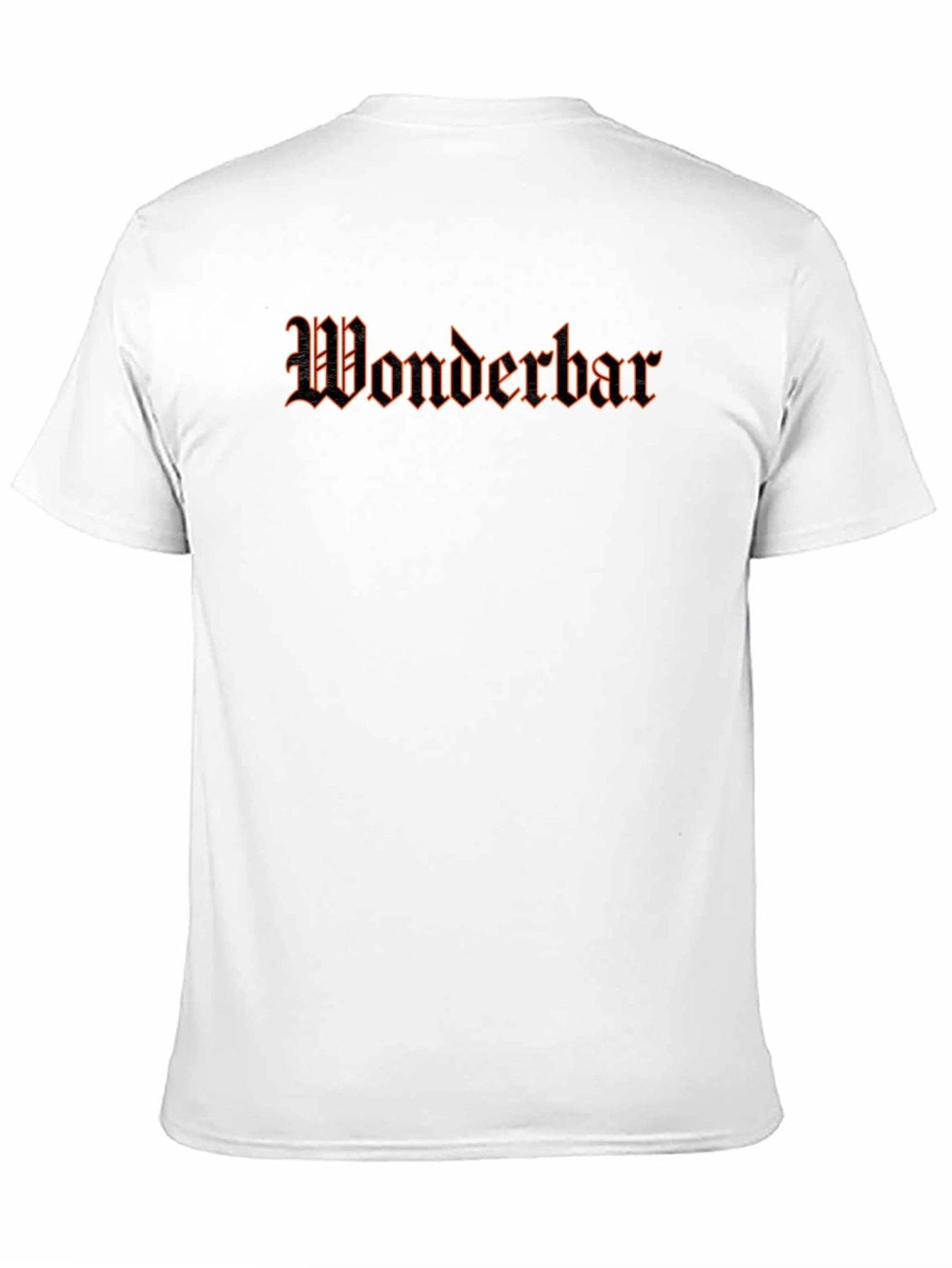 Black Wonderbar Graphic Tee - Black Cotton T-Shirt view 11