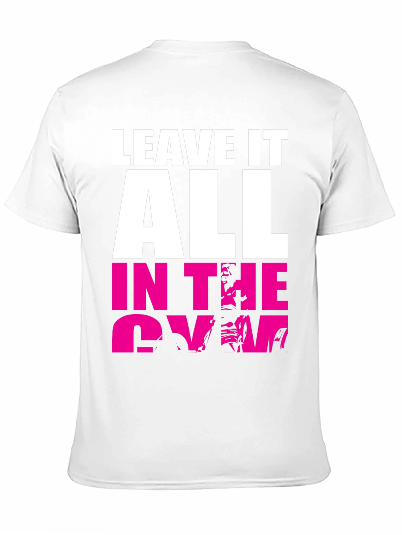 Black Leave It All In The Gym Graphic T-Shirt view 11