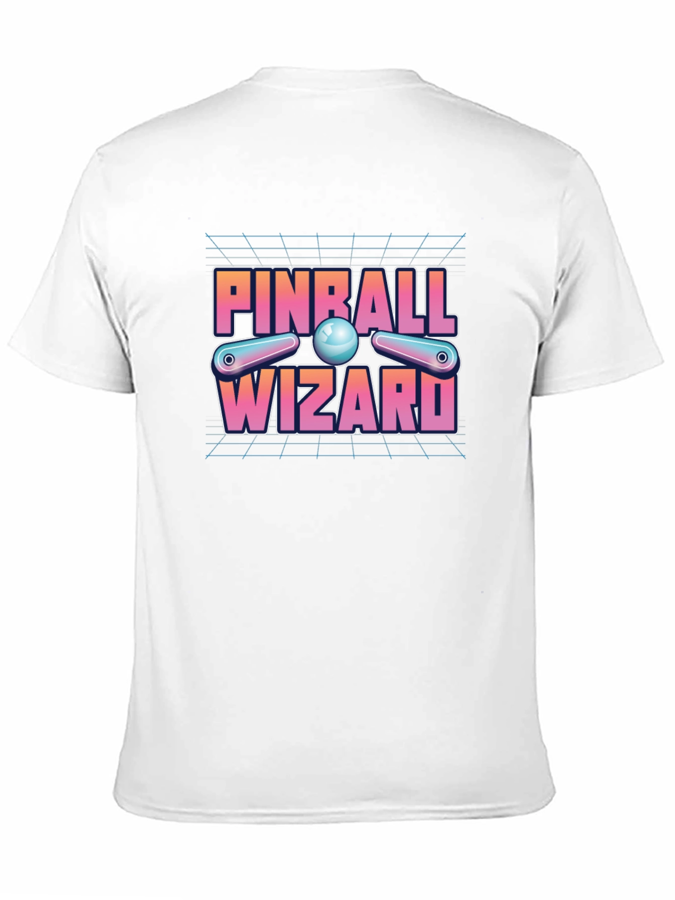 Black Pinball Wizard Black Graphic Tee view 11