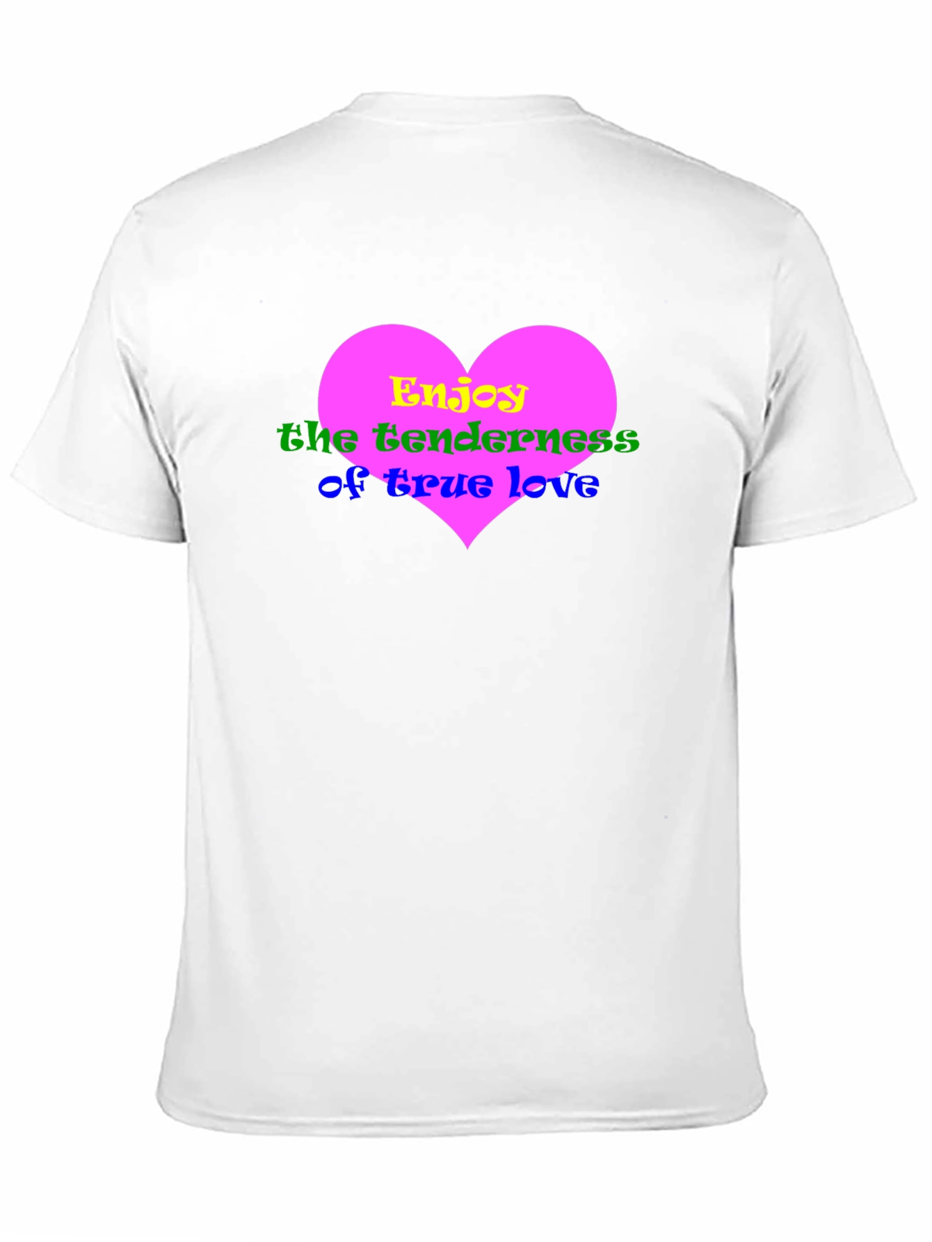 Black Heart Love Graphic Black T-Shirt view 11