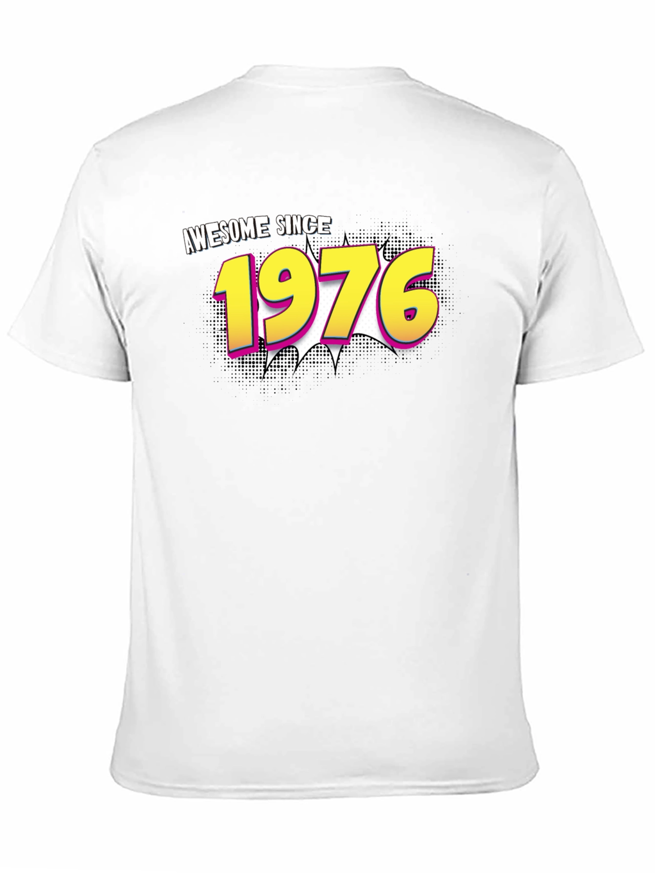 Black Awesome Since 1976 Black Graphic Tee view 11