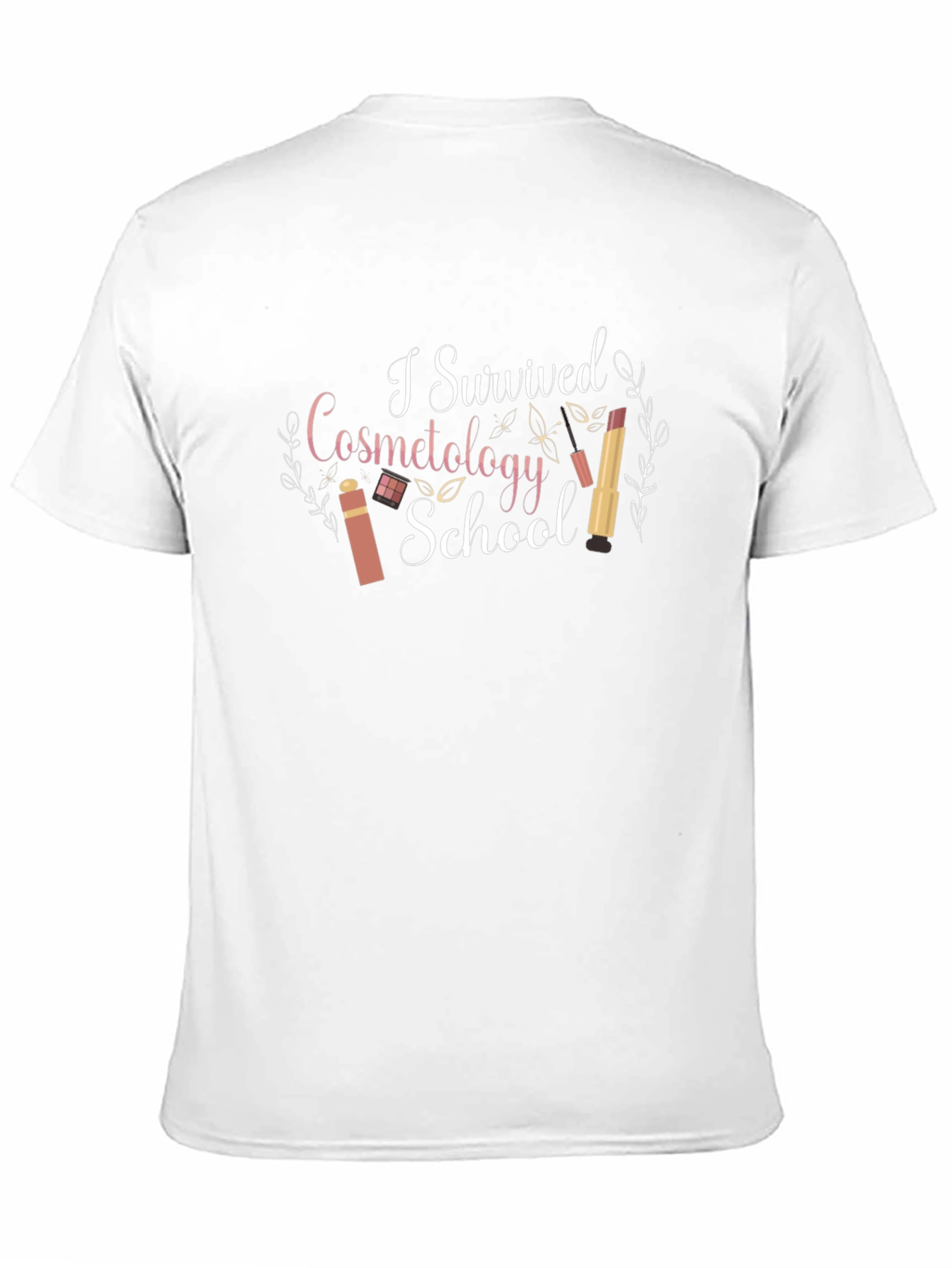 Black Cosmetology School Survivor T-Shirt view 11
