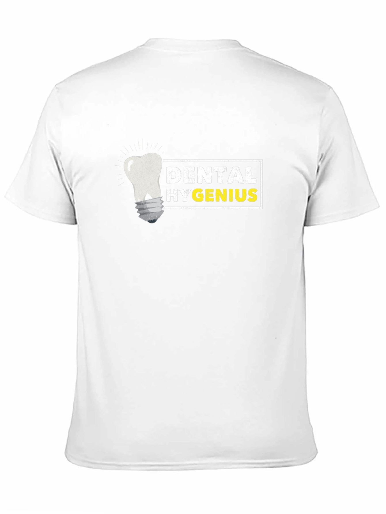 Black Dental Hygenius T-Shirt - Funny Dentist Humor Tee view 11