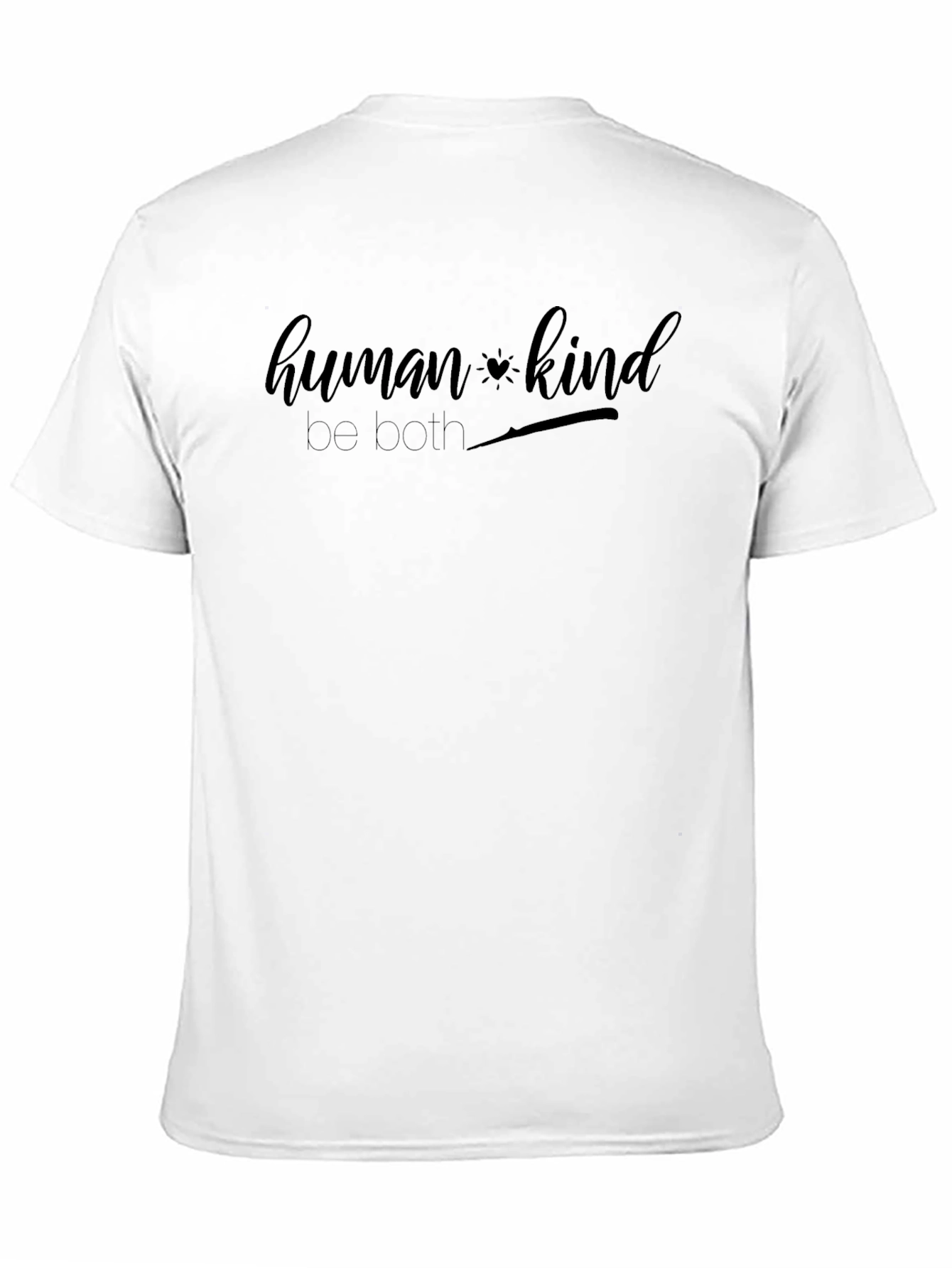 Black Human Kind Be Both Black T-Shirt view 11
