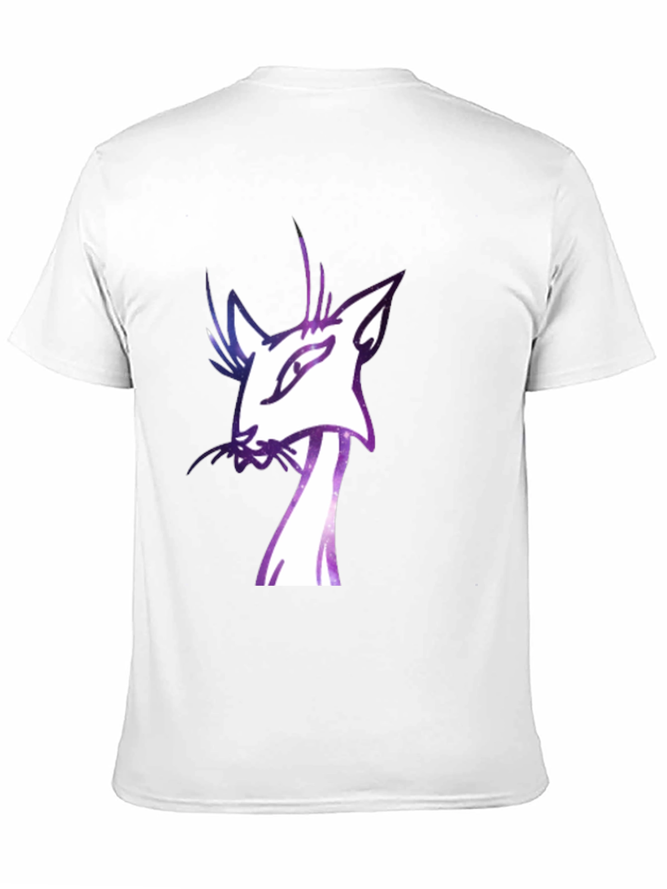 Black Cool Cat Graphic T-Shirt - Soft Cotton Blend view 11