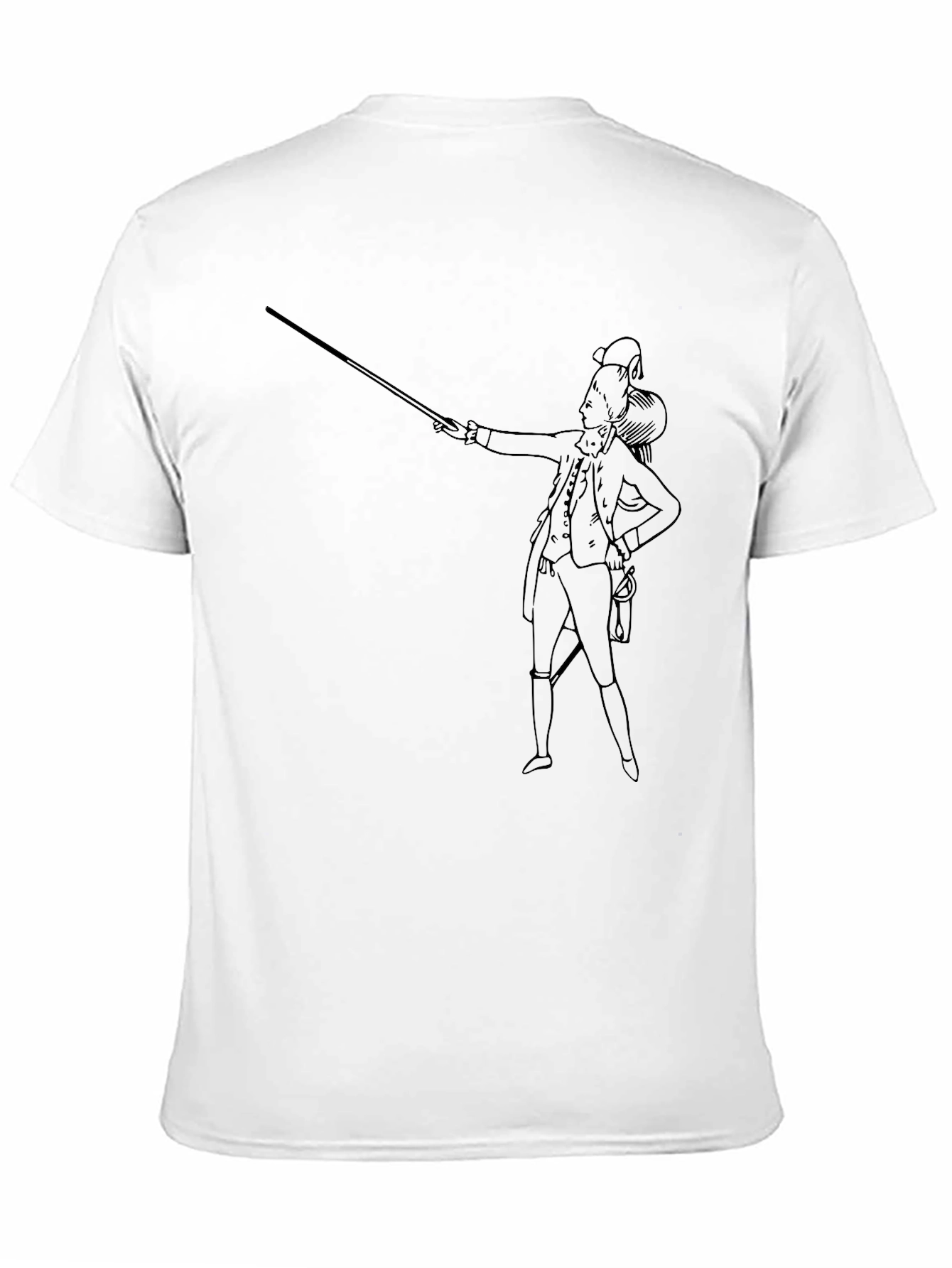 Black Revolutionary War T-Shirt - Black view 11