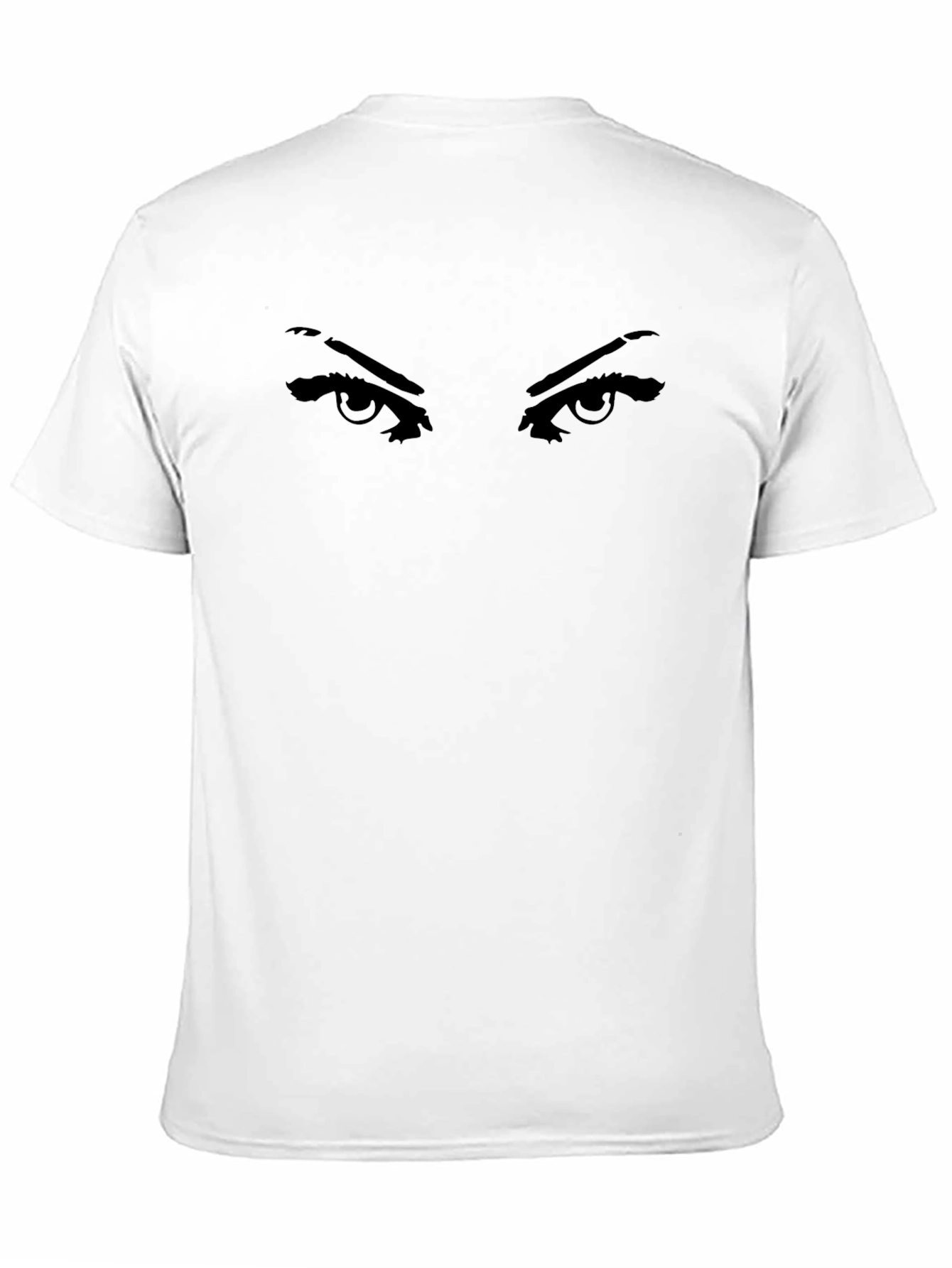 Black Intriguing Eyes Black T-Shirt view 11