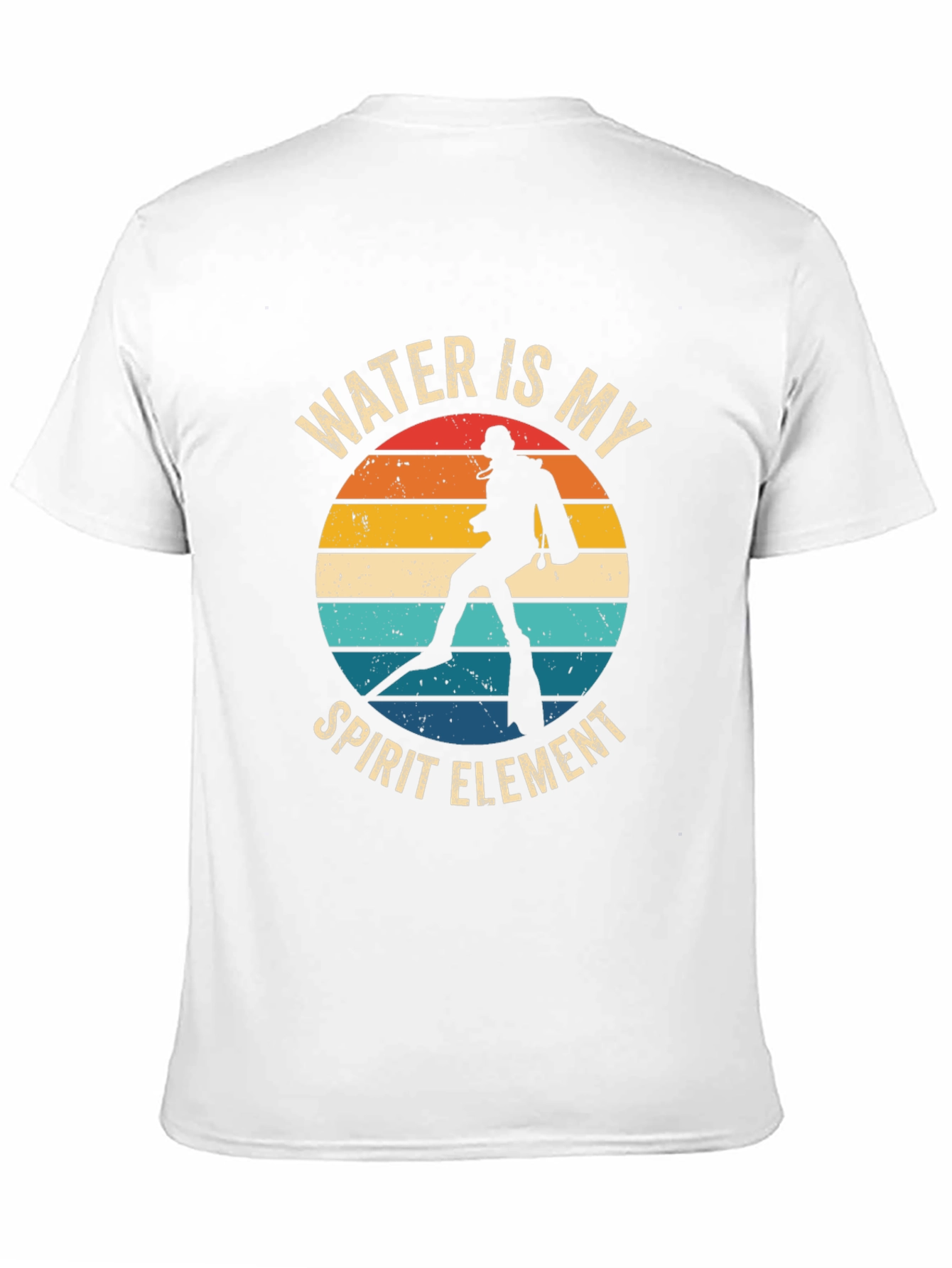Black Water Is My Spirit Element Diver T-Shirt view 11