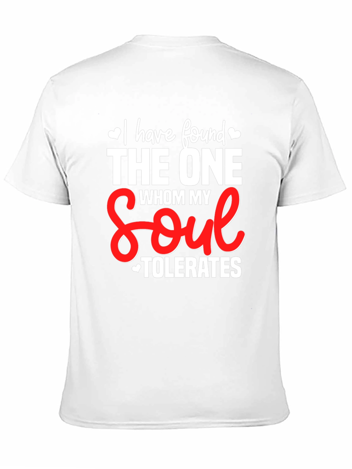 Black Humorous Soulmate T-Shirt view 11