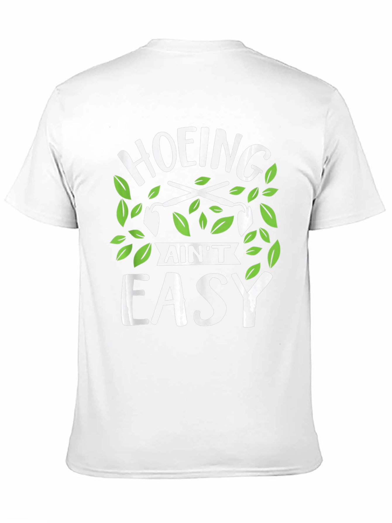 Black Hoing Aint Easy Graphic T-Shirt view 11