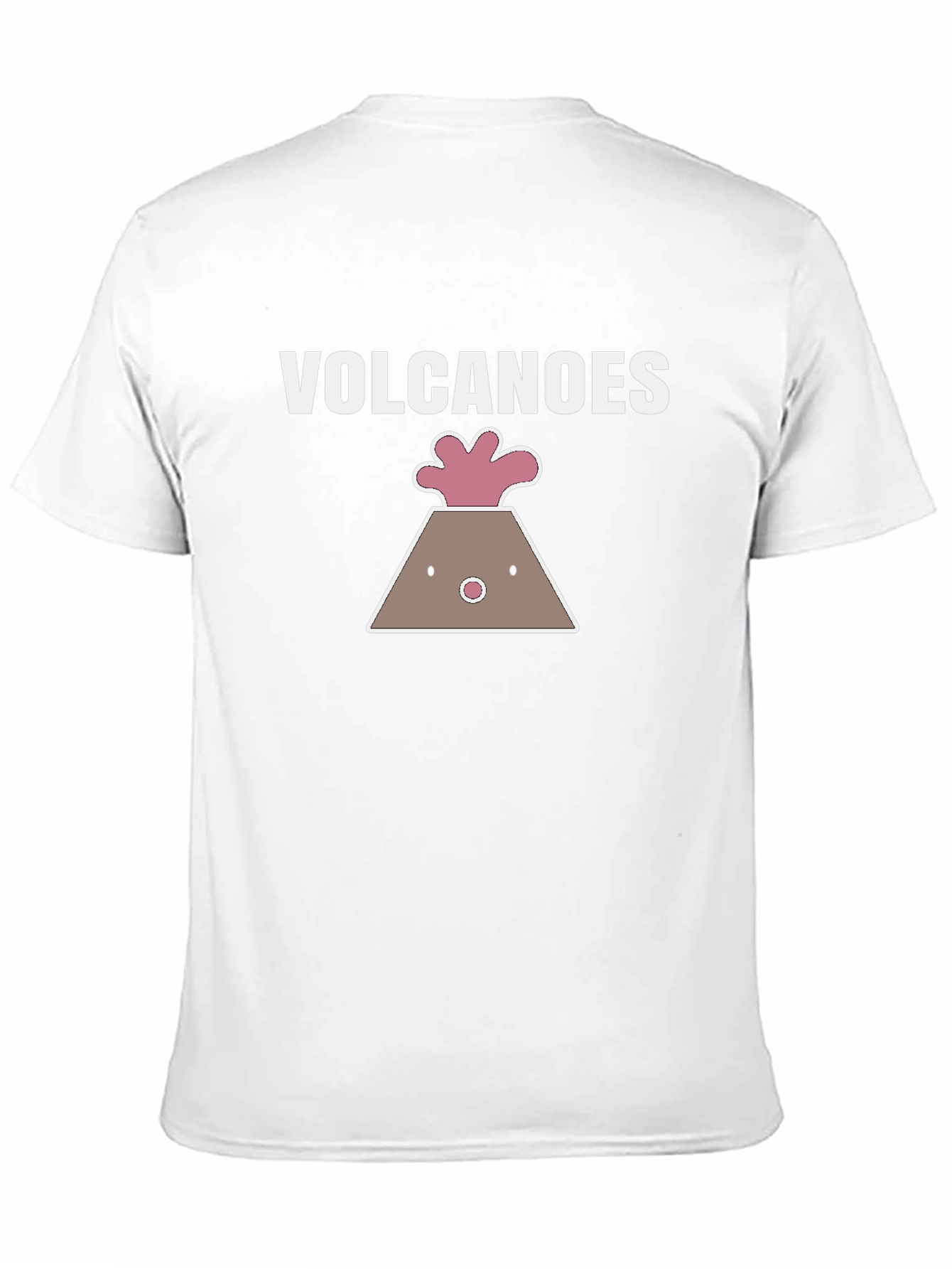 Black Volcanoes Graphic T-Shirt Funny Design Tee view 11