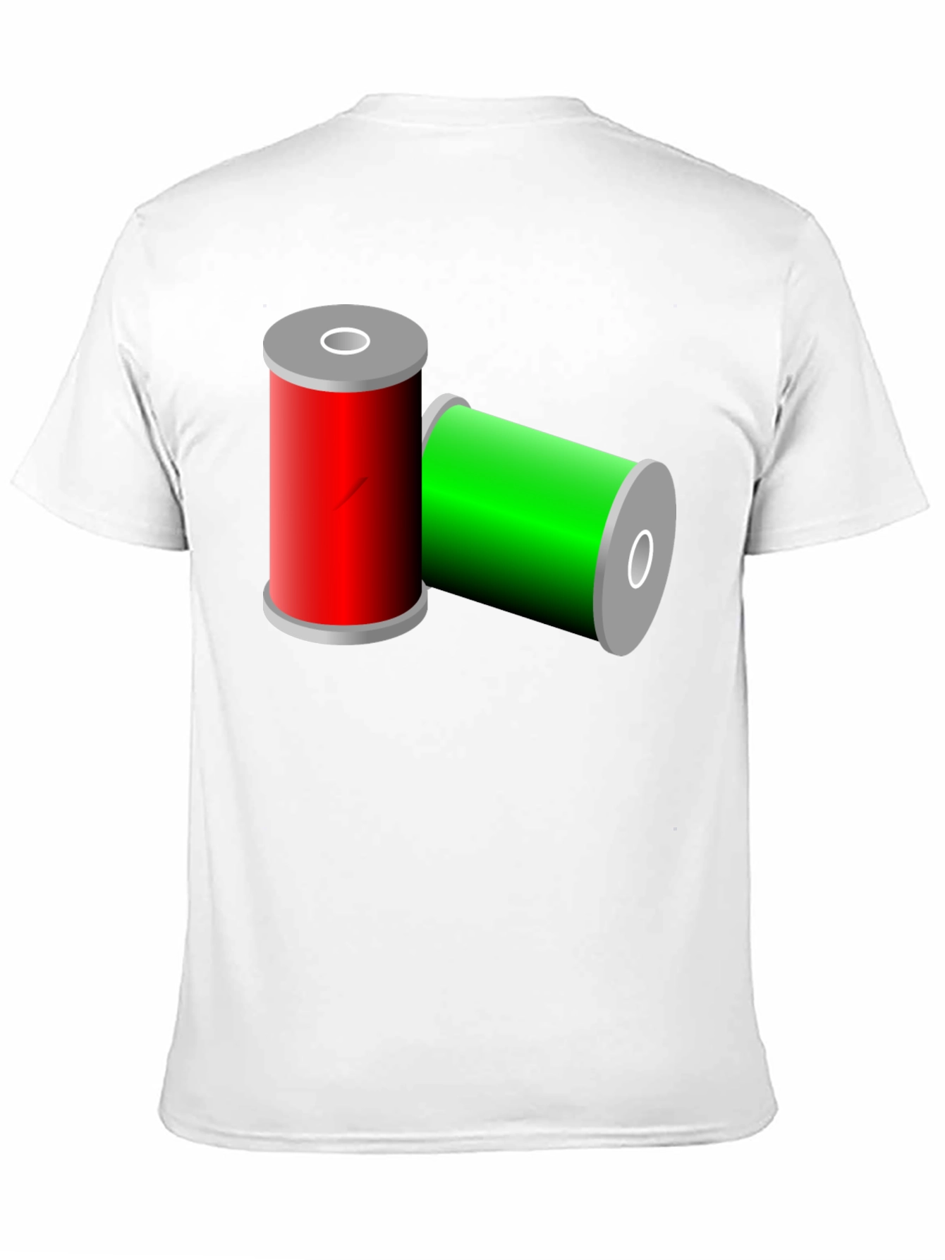 Black Thread Spools Graphic Tee view 11