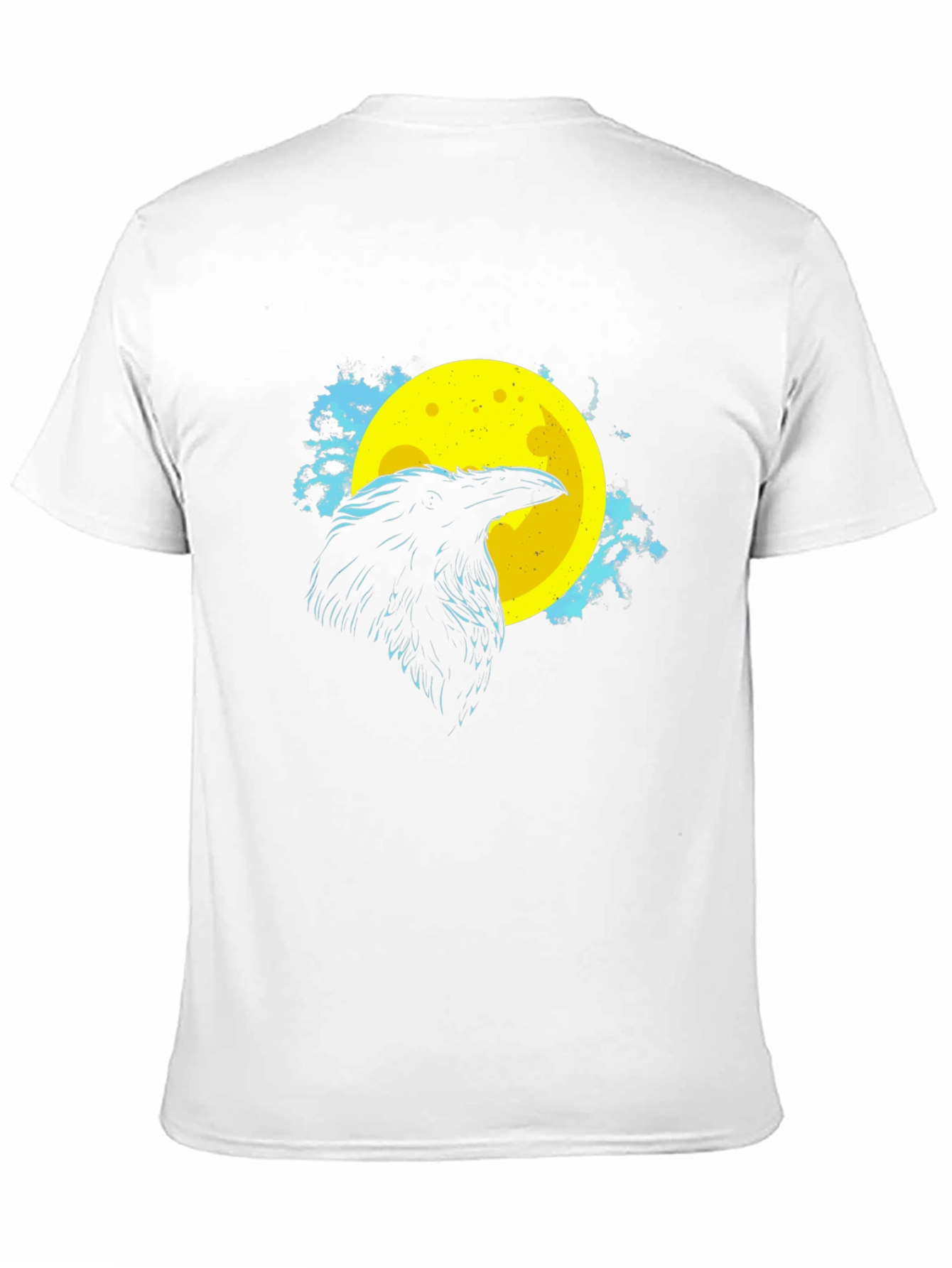 Black Raven Moon Graphic Tee - Black T-Shirt view 11