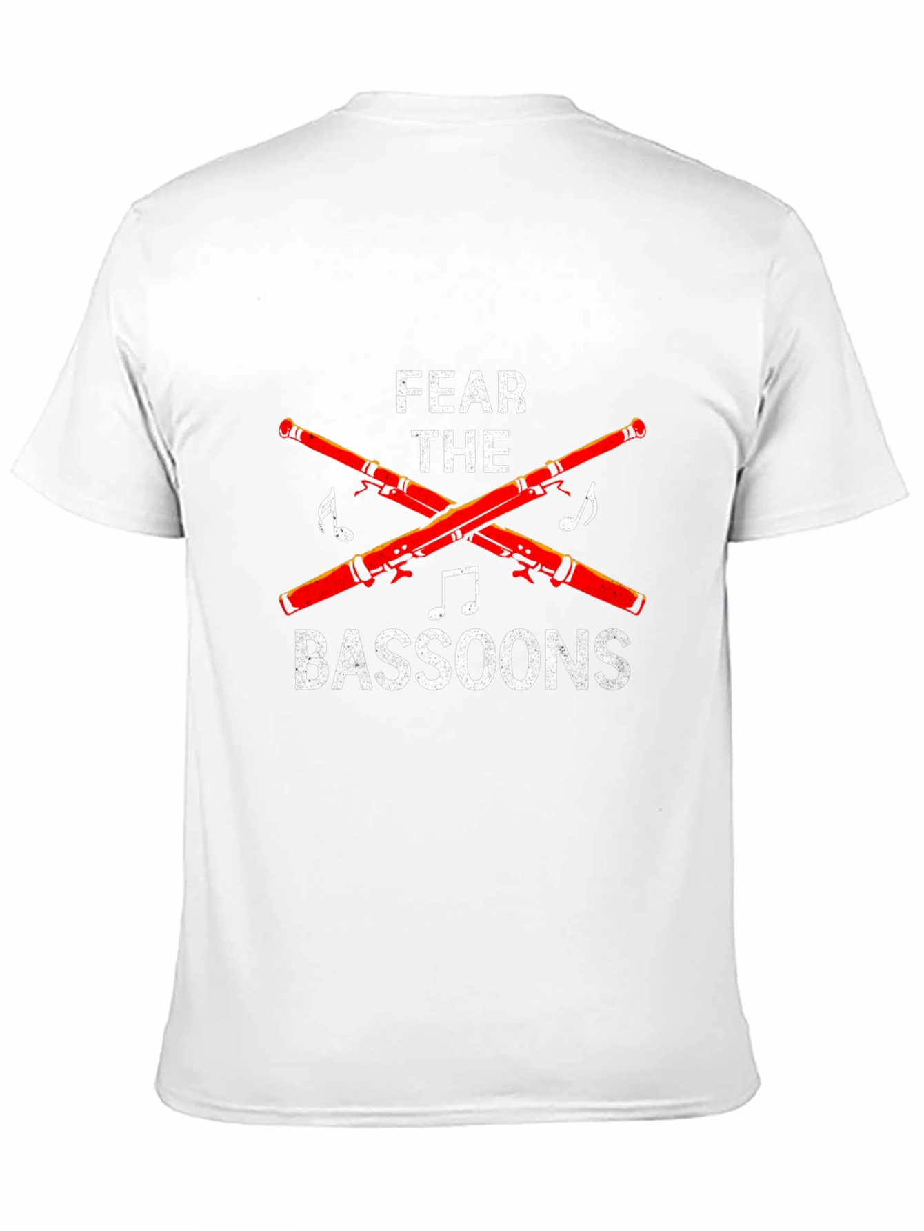 Black Fear the Bassoons T-Shirt - Music Lover Tee view 11