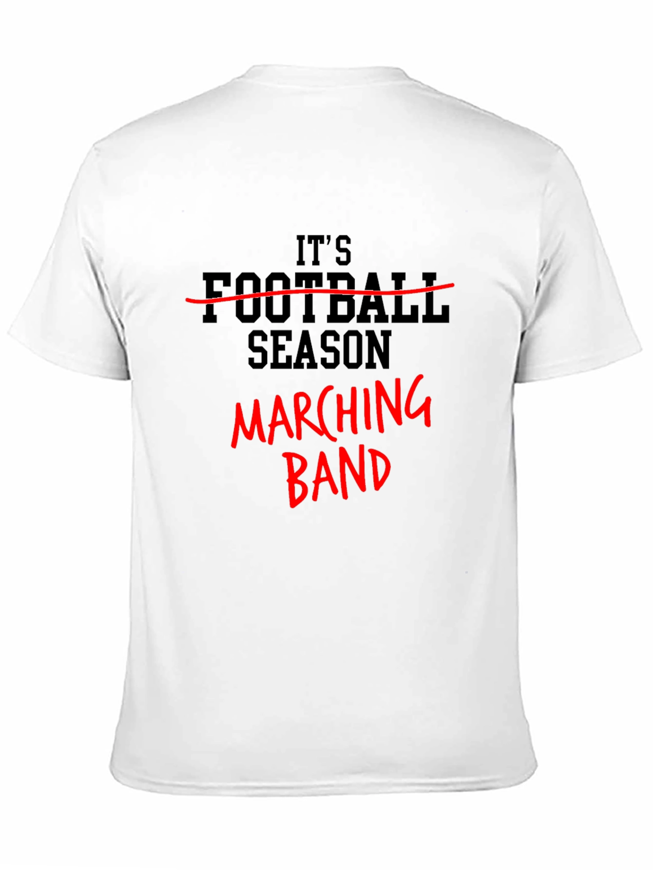 Black Marching Band Season T-Shirt view 11
