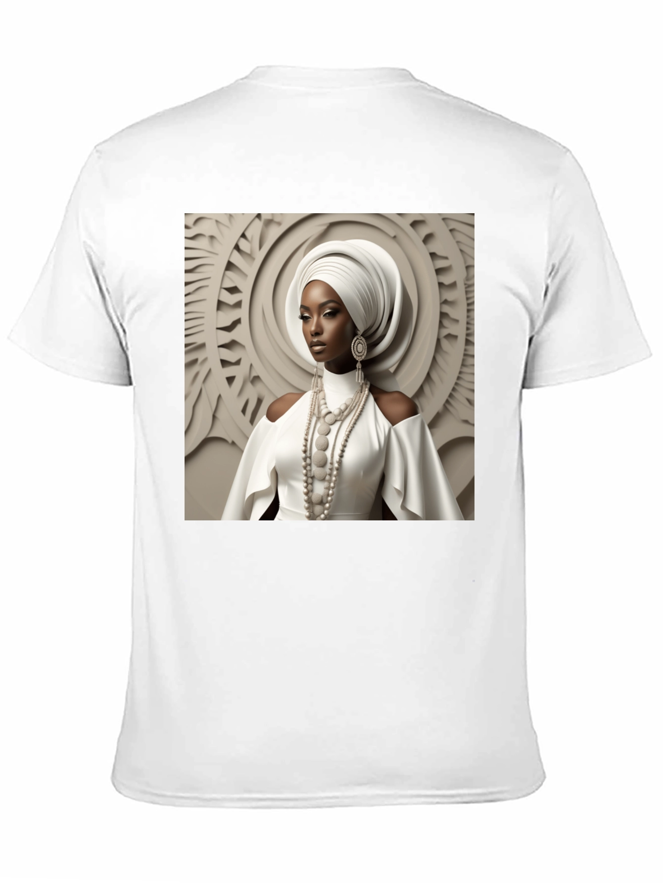 Black Elegant Woman Graphic Tee view 11