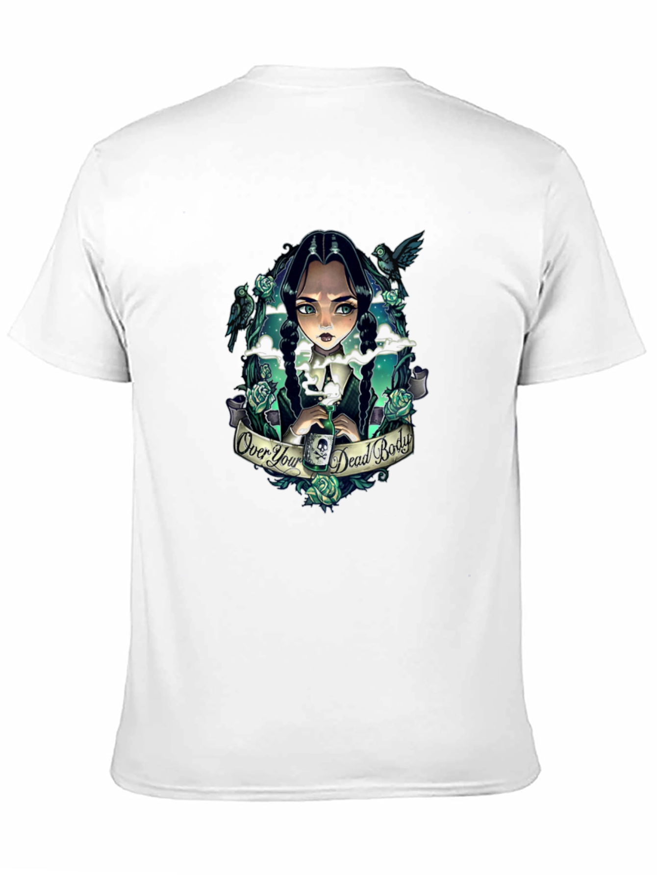 Black Wednesday Addams T-Shirt - Over Your Dead Body view 11