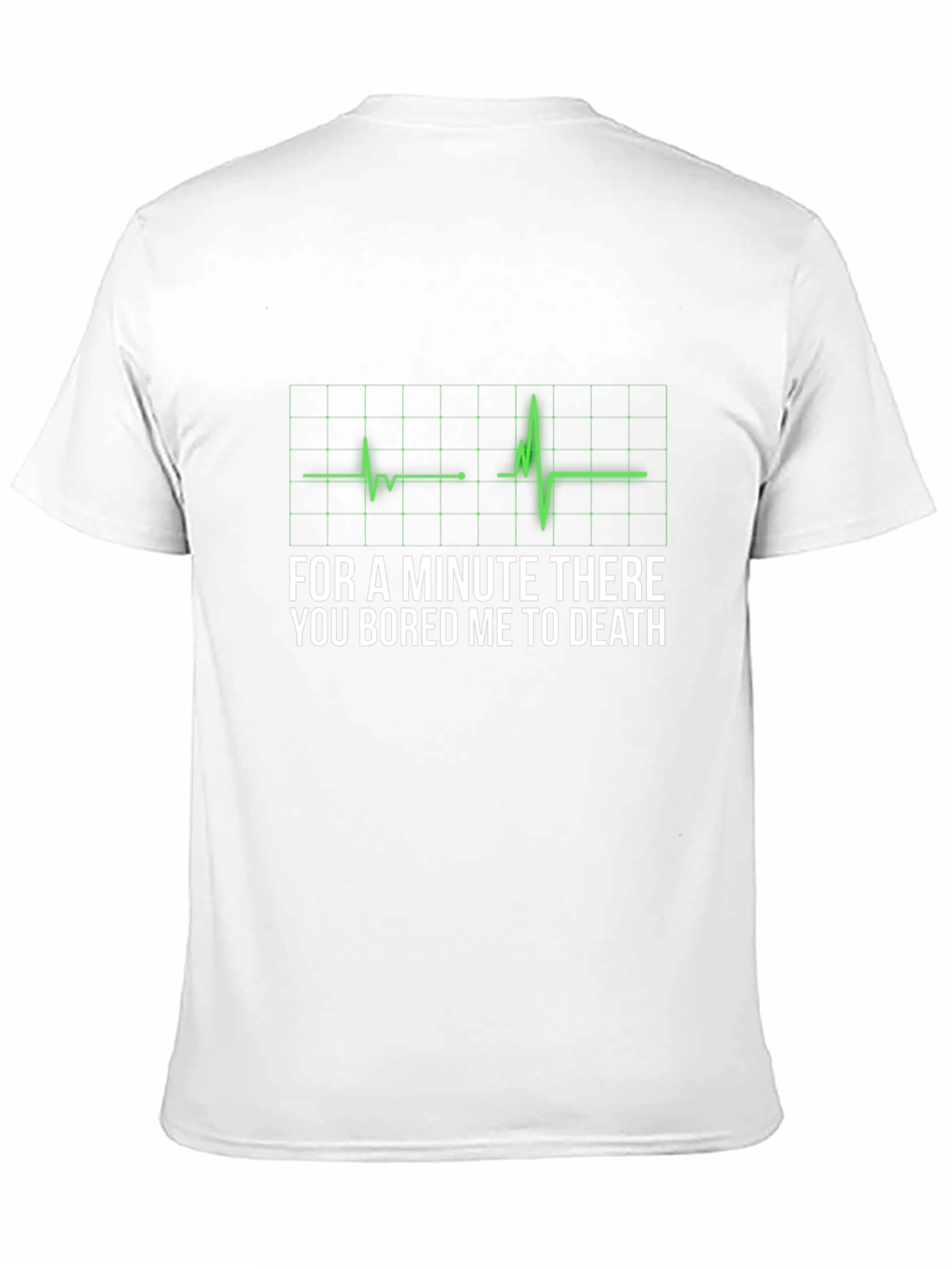 Black Funny Bored to Death Graphic Tee view 11