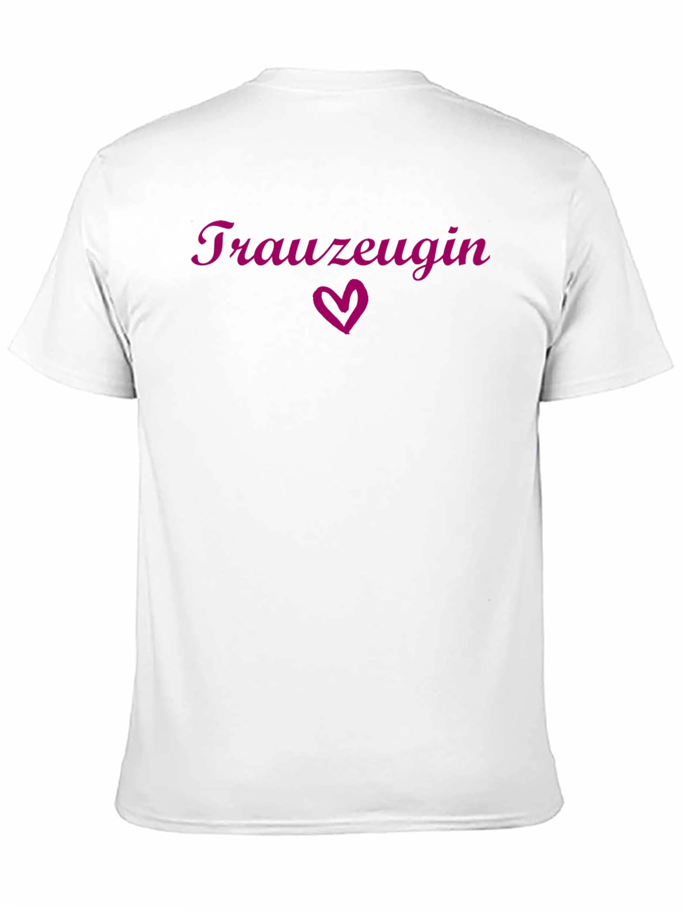 Black Trauzeugin Wedding Crew T-Shirt view 11