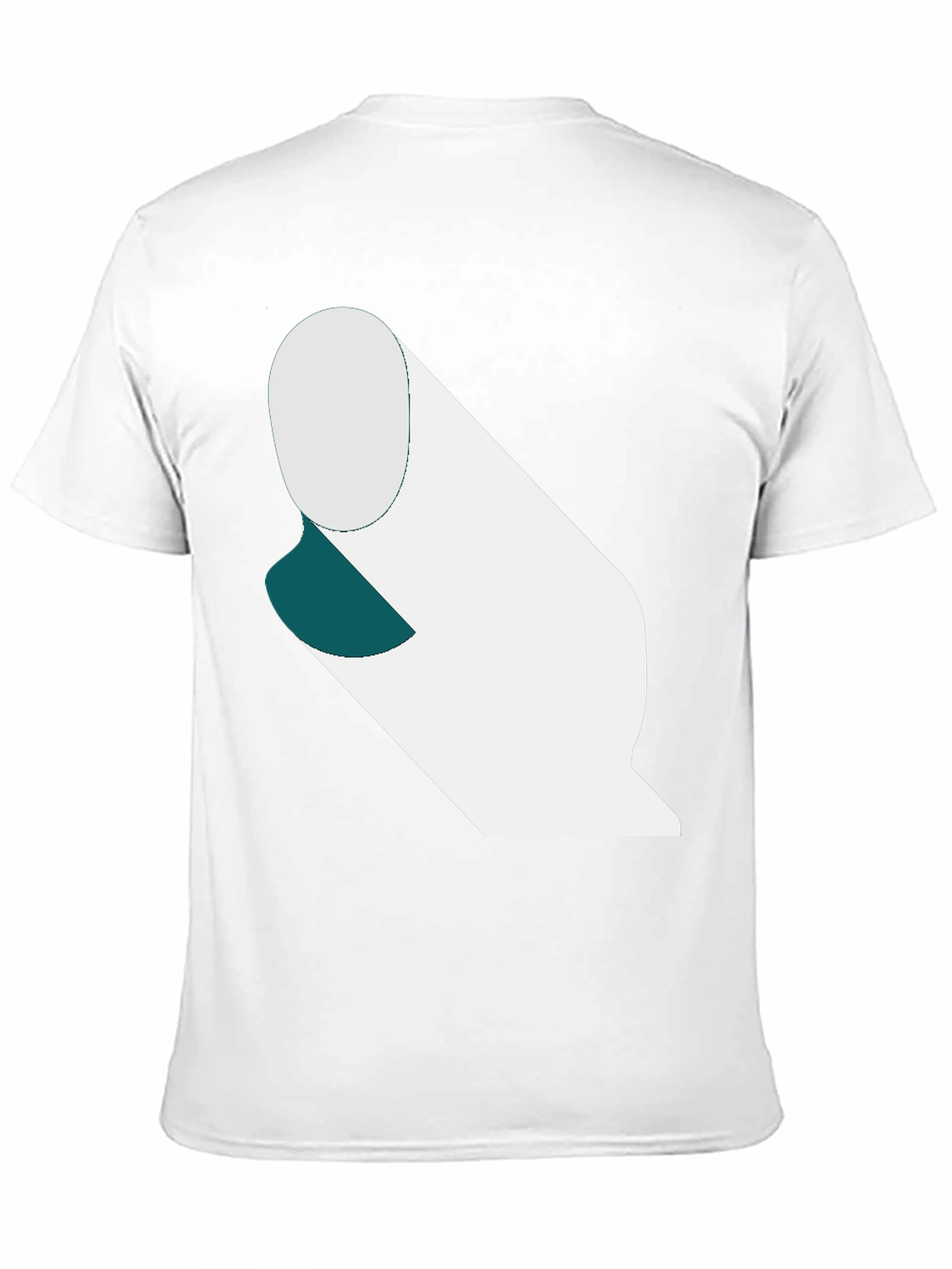 Black Abstract Roll Graphic Tee - Modern Comfort view 11