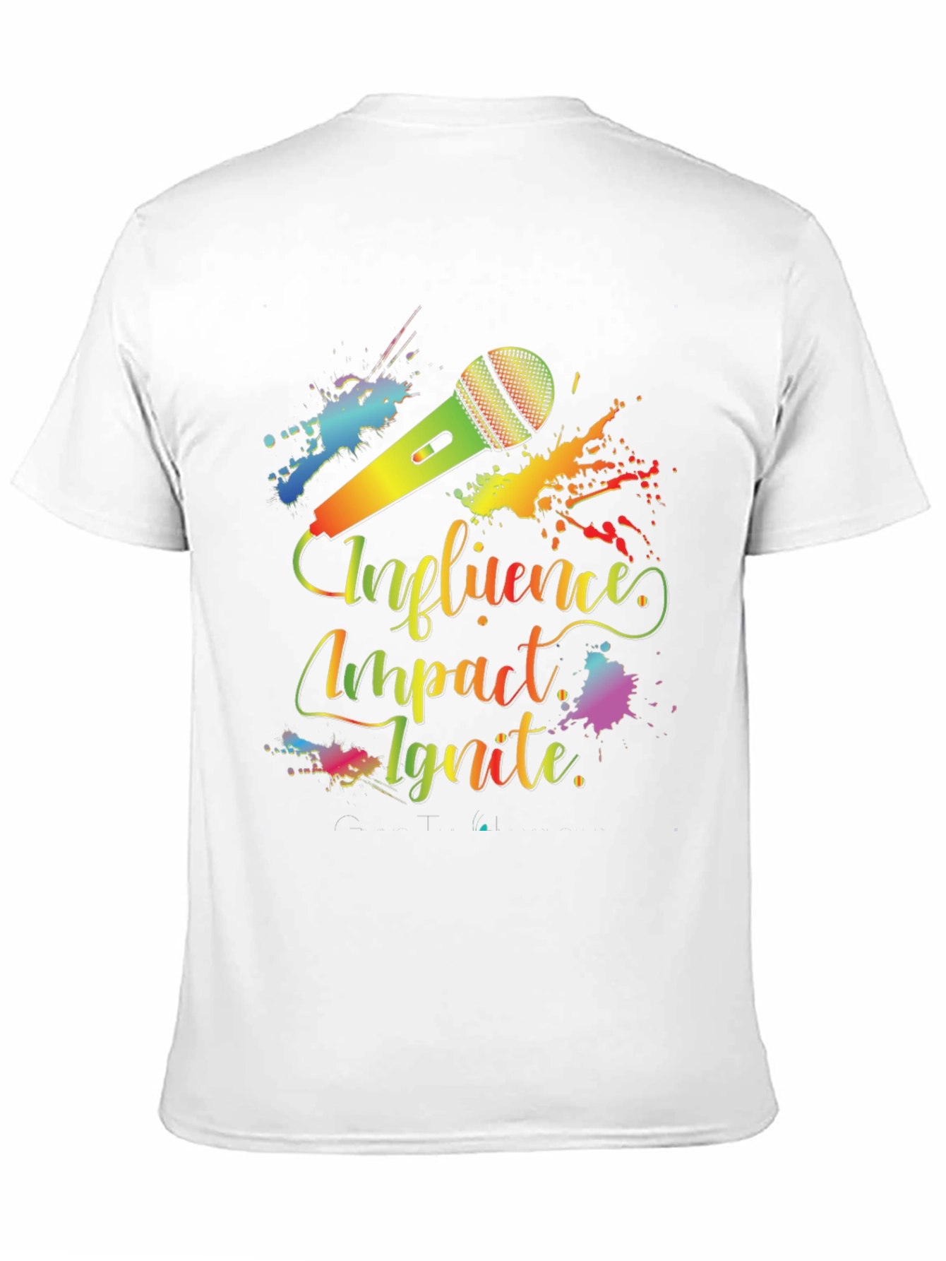 Black Influence Impact Ignite Graphic T-Shirt view 11