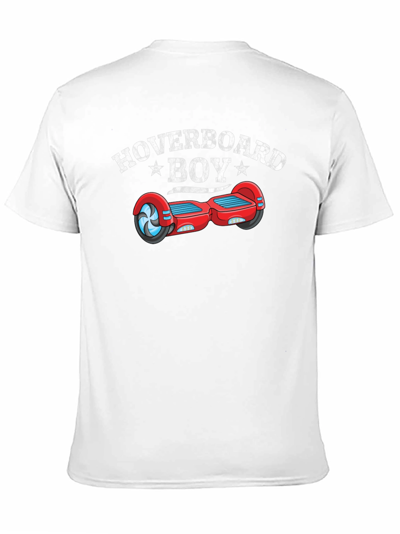 Black Hoverboard Boy Black T-Shirt - Fun Design view 11