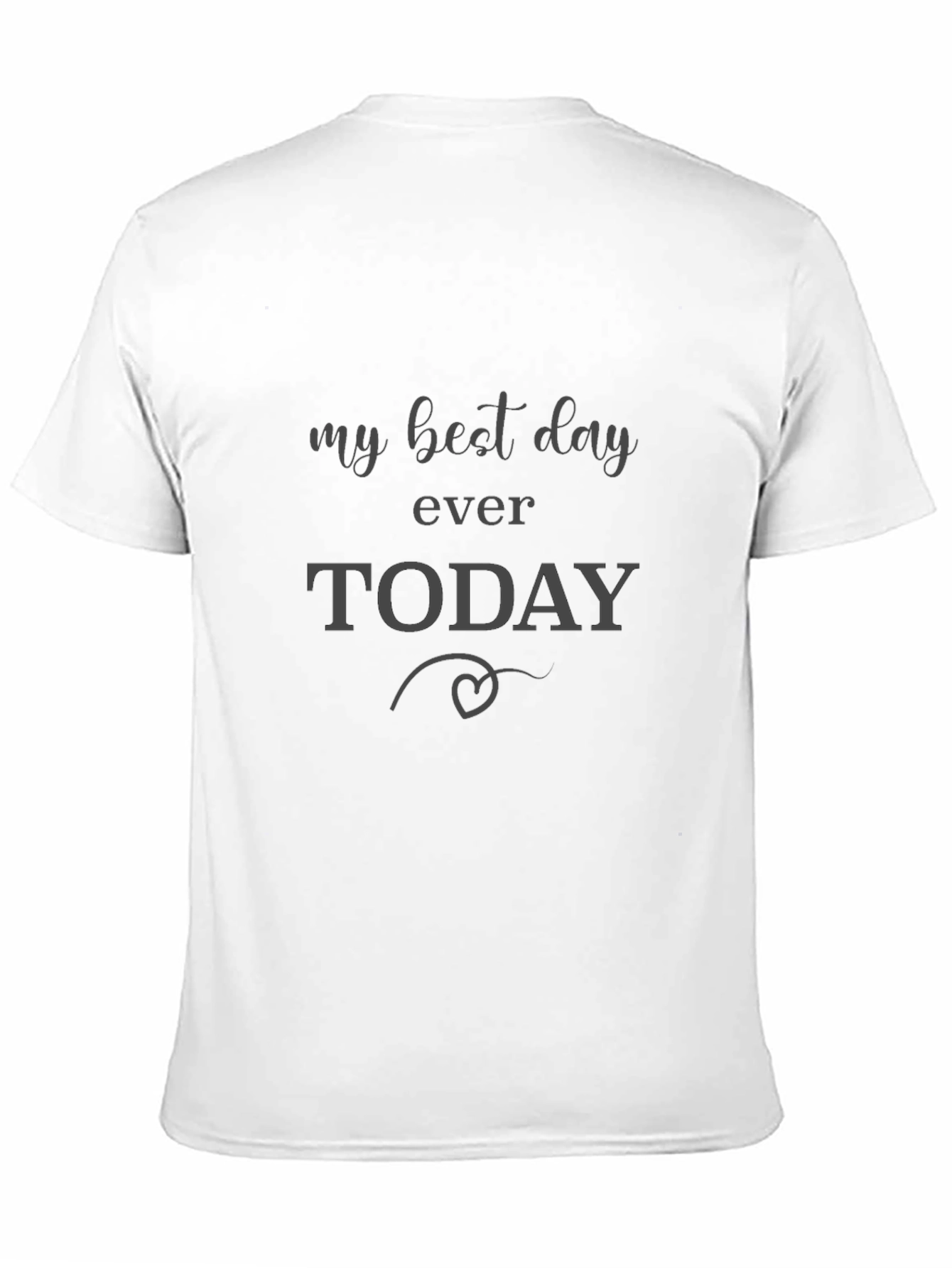 Black My Best Day Ever T-Shirt - Black view 11