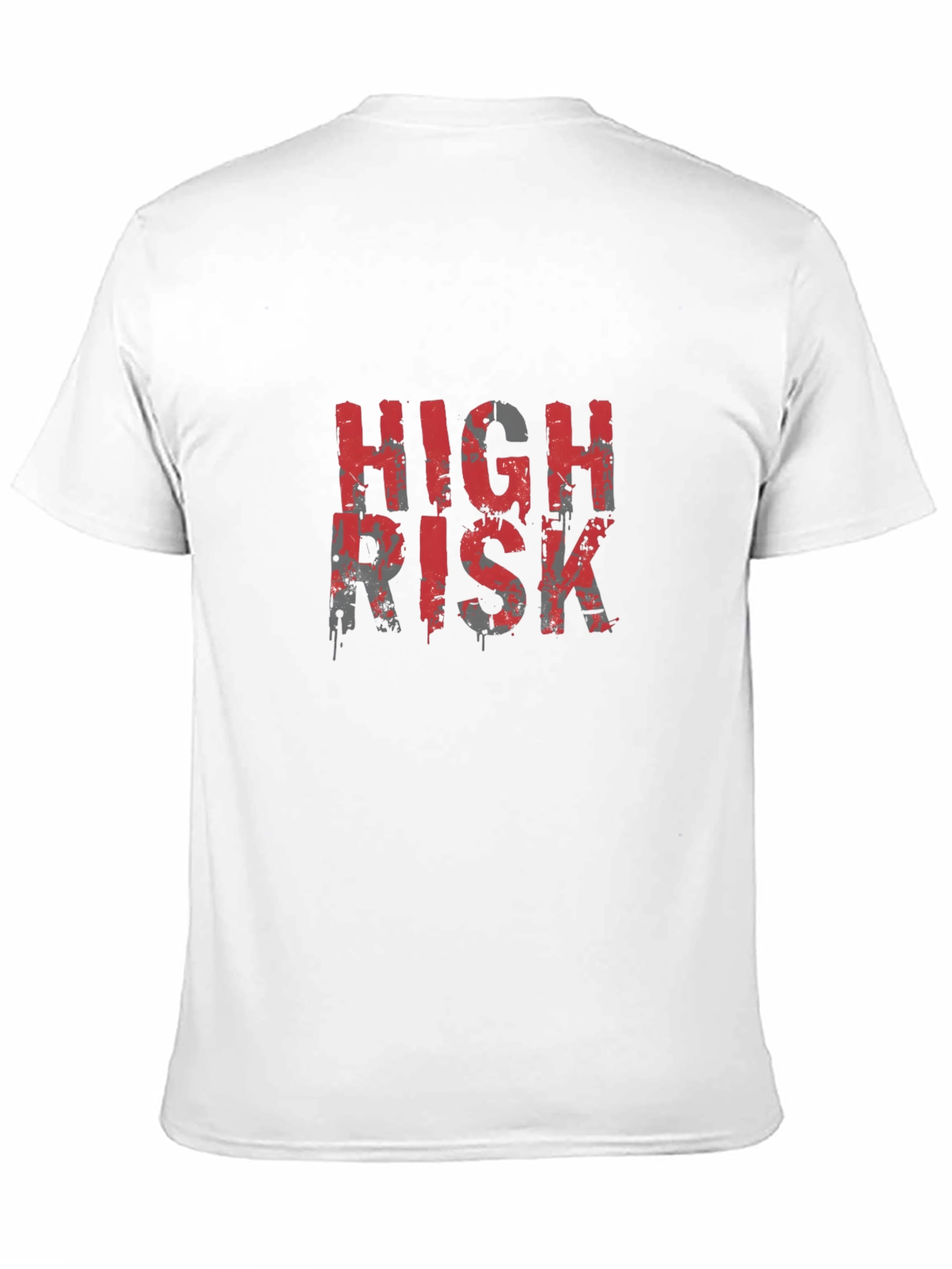 Black High Risk Graphic Tee - Men's Black T-Shirt view 11