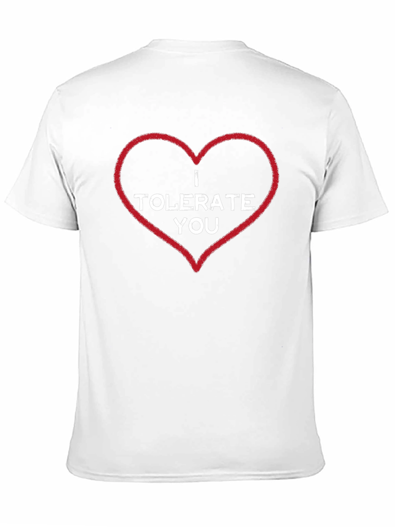 Black I Tolerate You T-Shirt - Funny Sarcastic Tee view 11