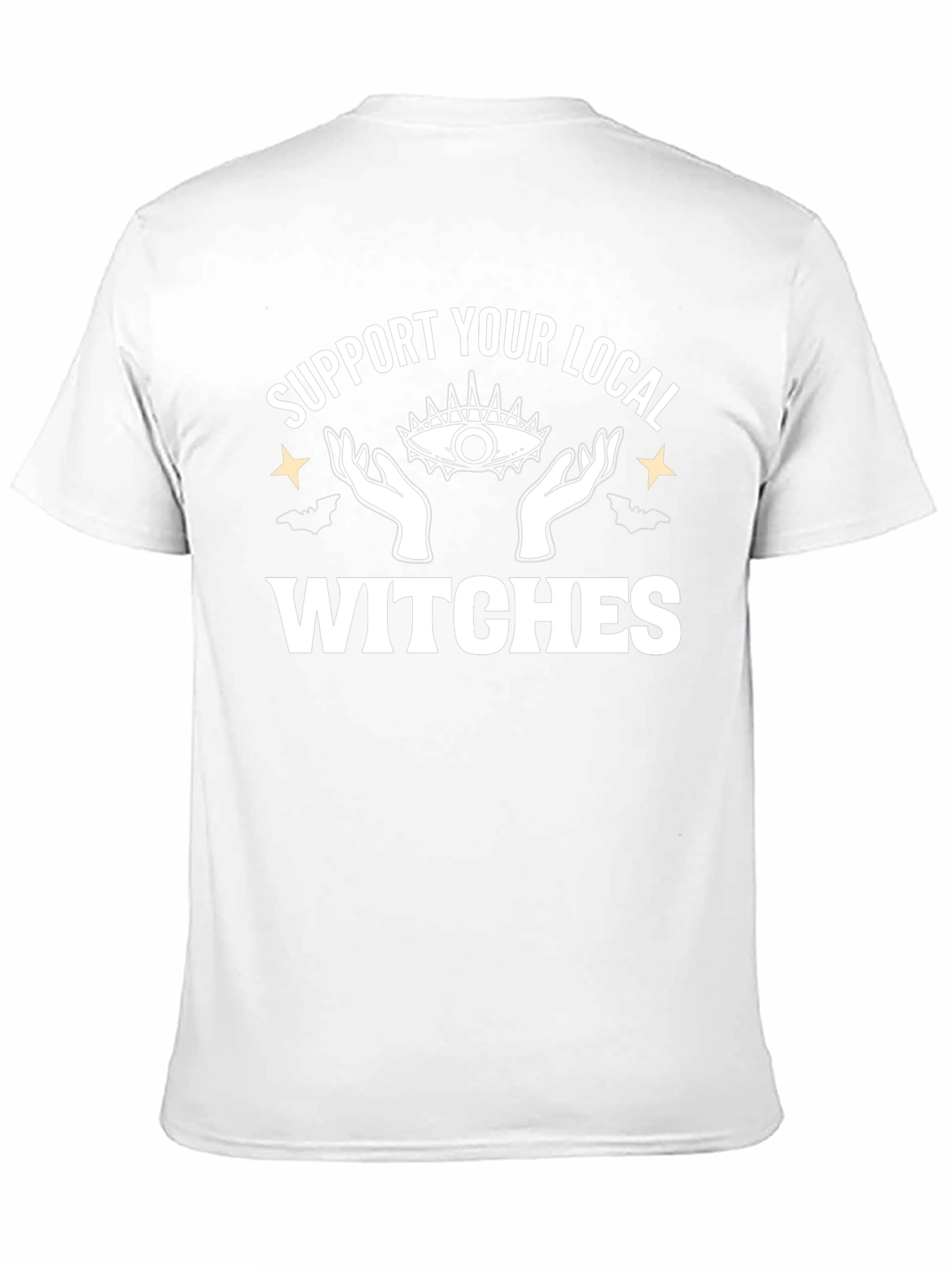 Black Support Your Local Witches Graphic Tee view 11