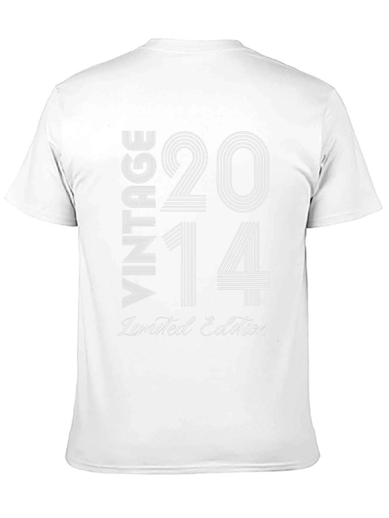 Black Vintage 2014 Limited Edition Black T-Shirt view 11
