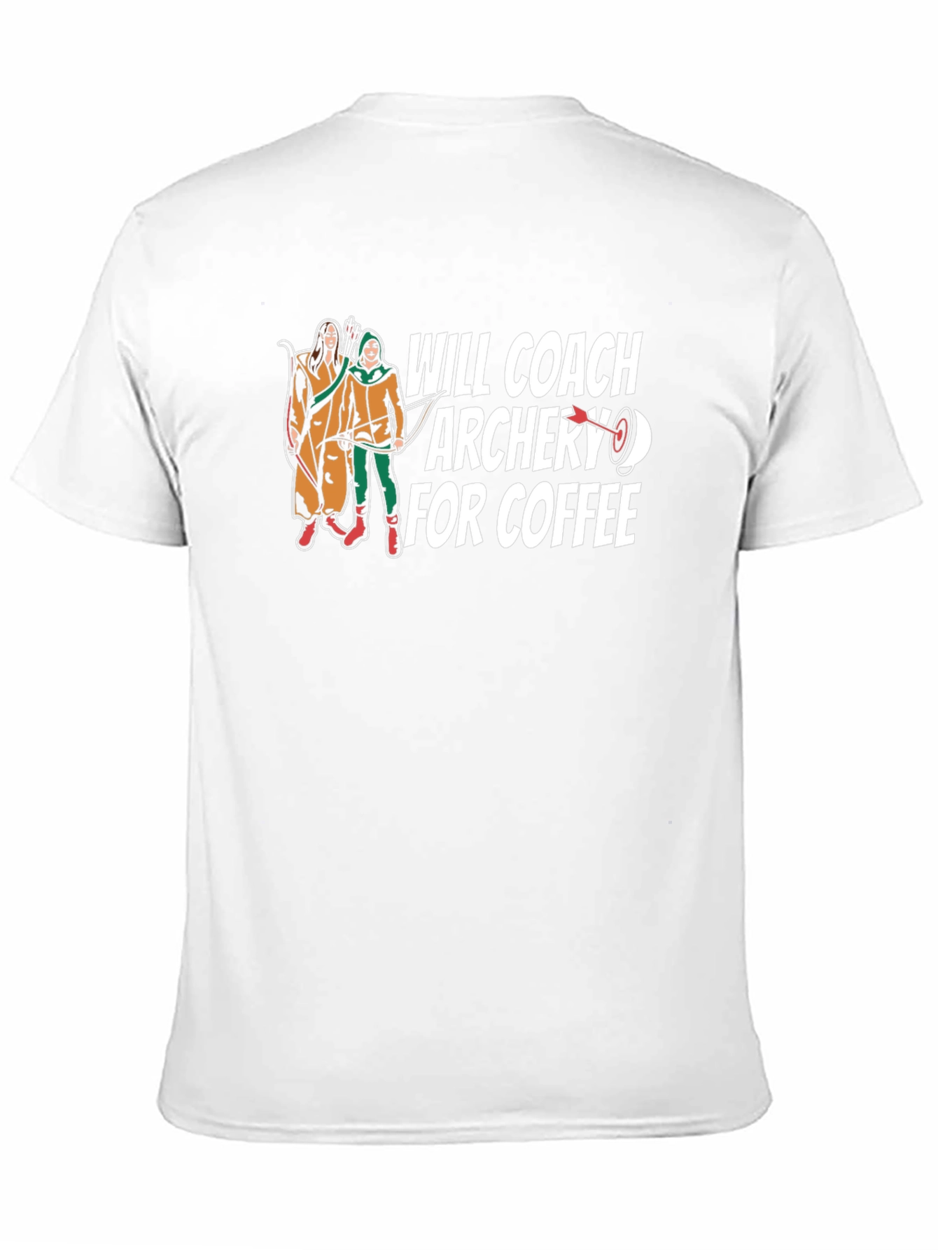 Black Archery Coach Coffee T-Shirt view 11