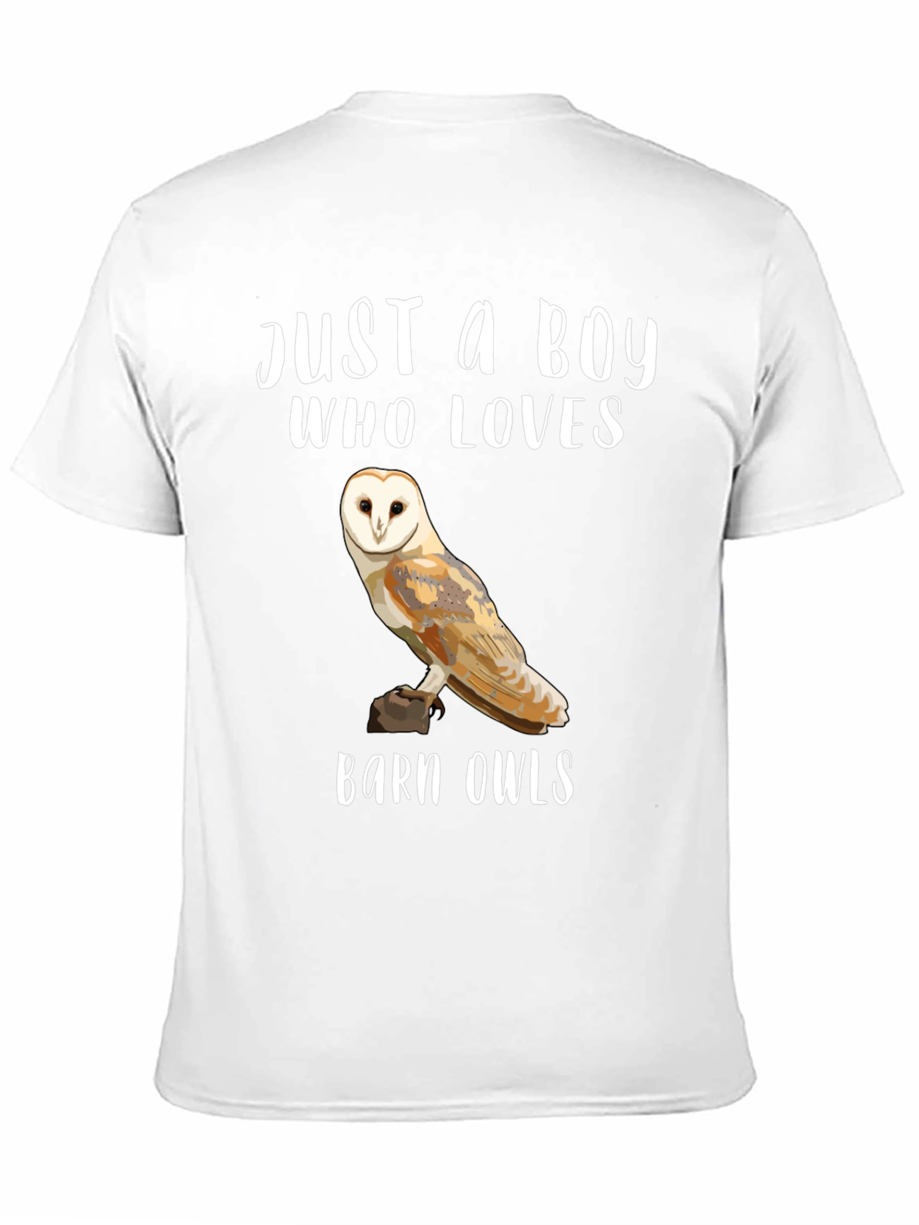 Black Barn Owl Lover T-Shirt view 11