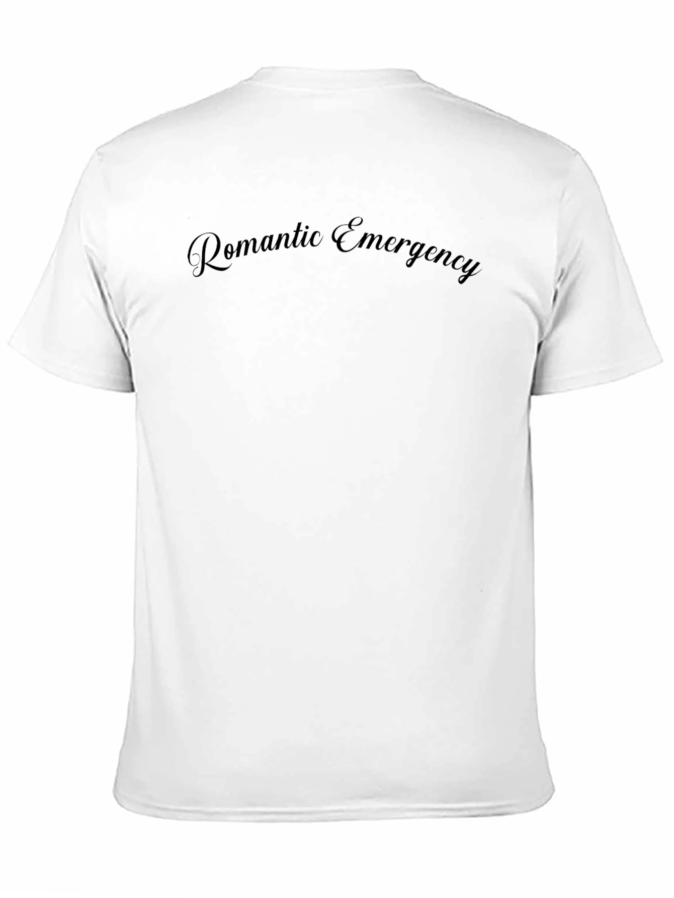 Black Romantic Emergency Black Graphic Tee view 11