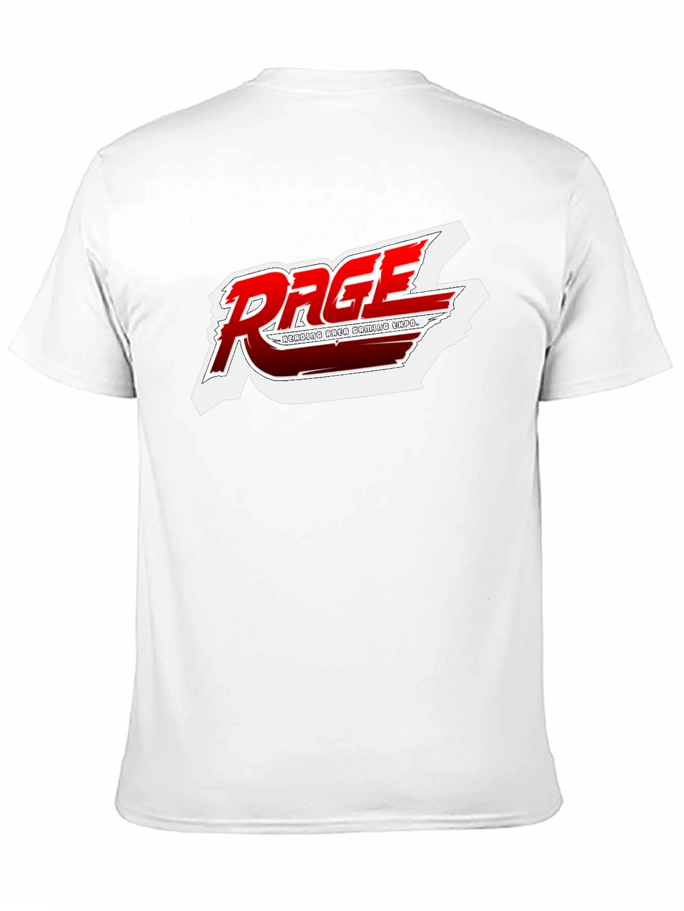Black Rage Gaming Expo Black T-Shirt view 11