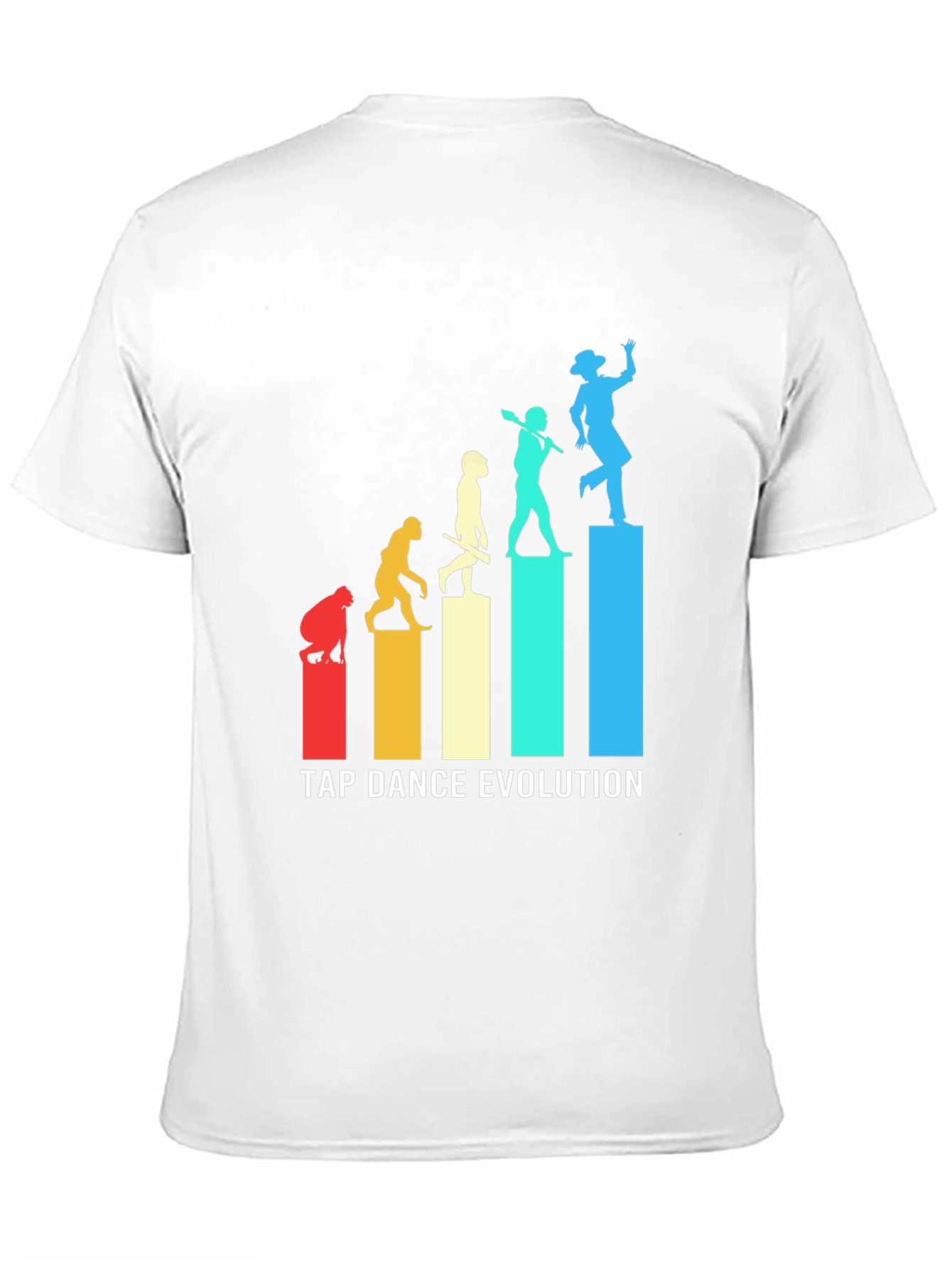 Black Tap Dance Evolution Graphic Tee - Stylish Dance Lover's Shirt view 11