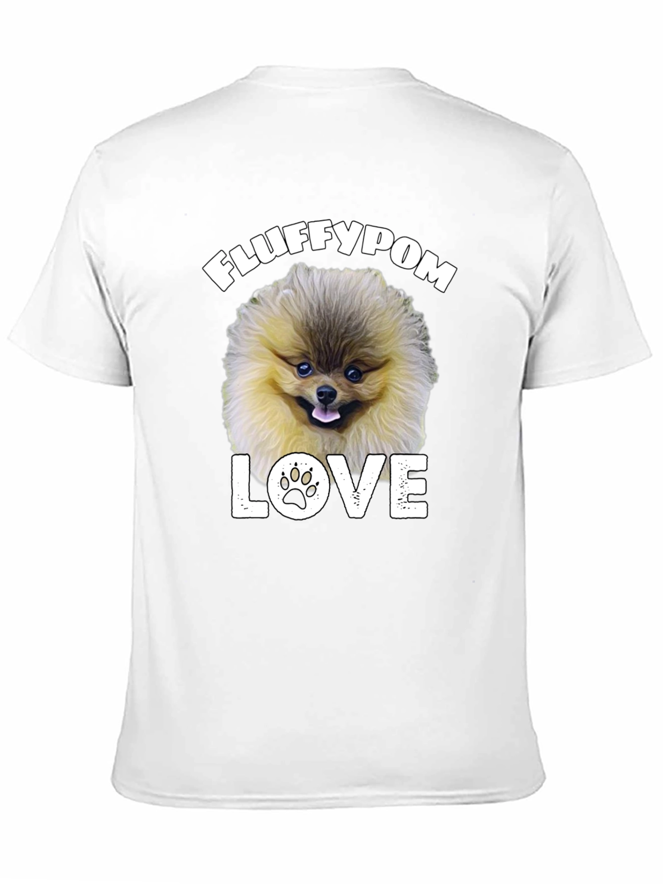 Fluffy Pom Love Graphic Tee - 11