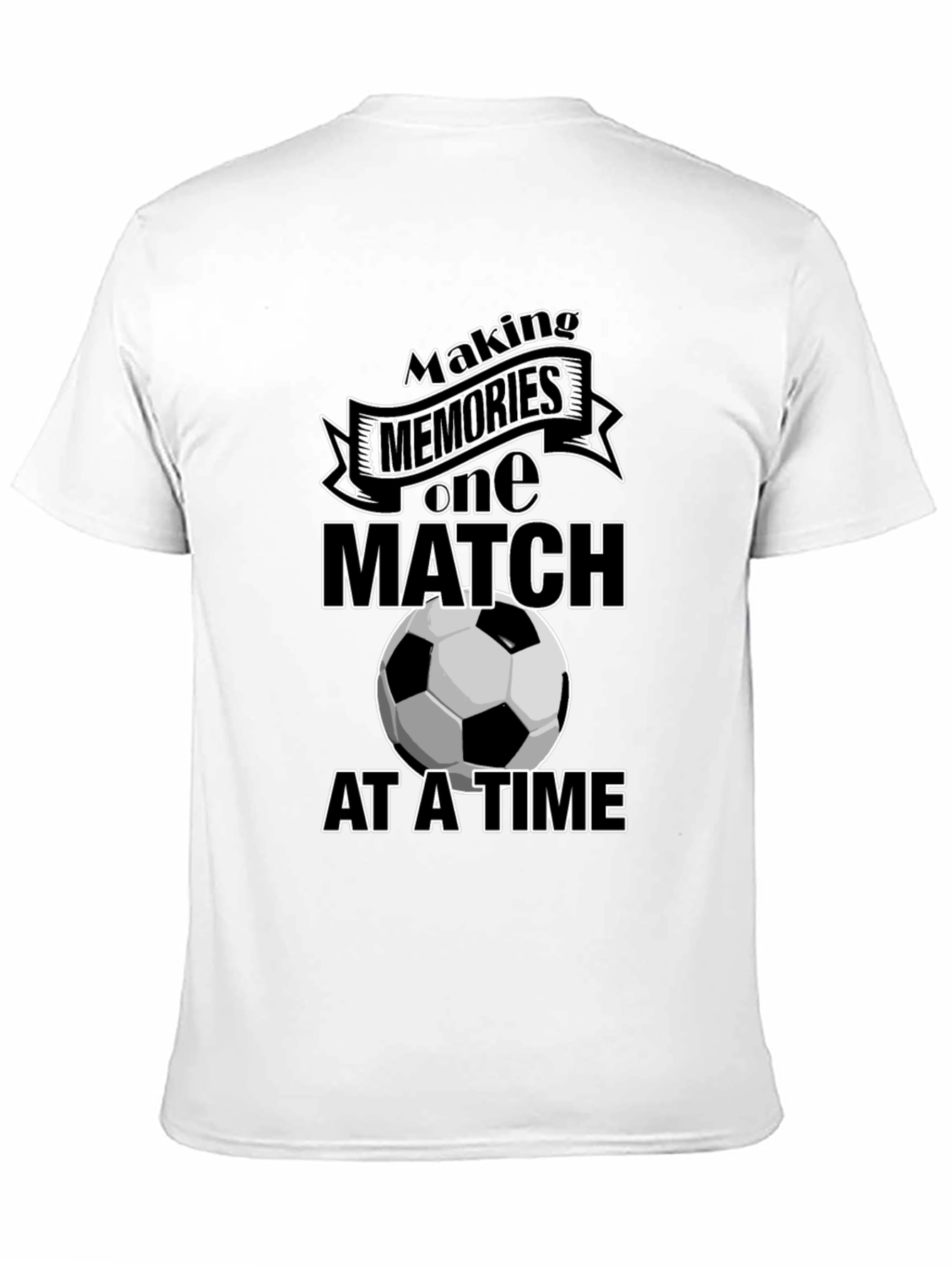 Black Making Memories Soccer Graphic Tee view 11