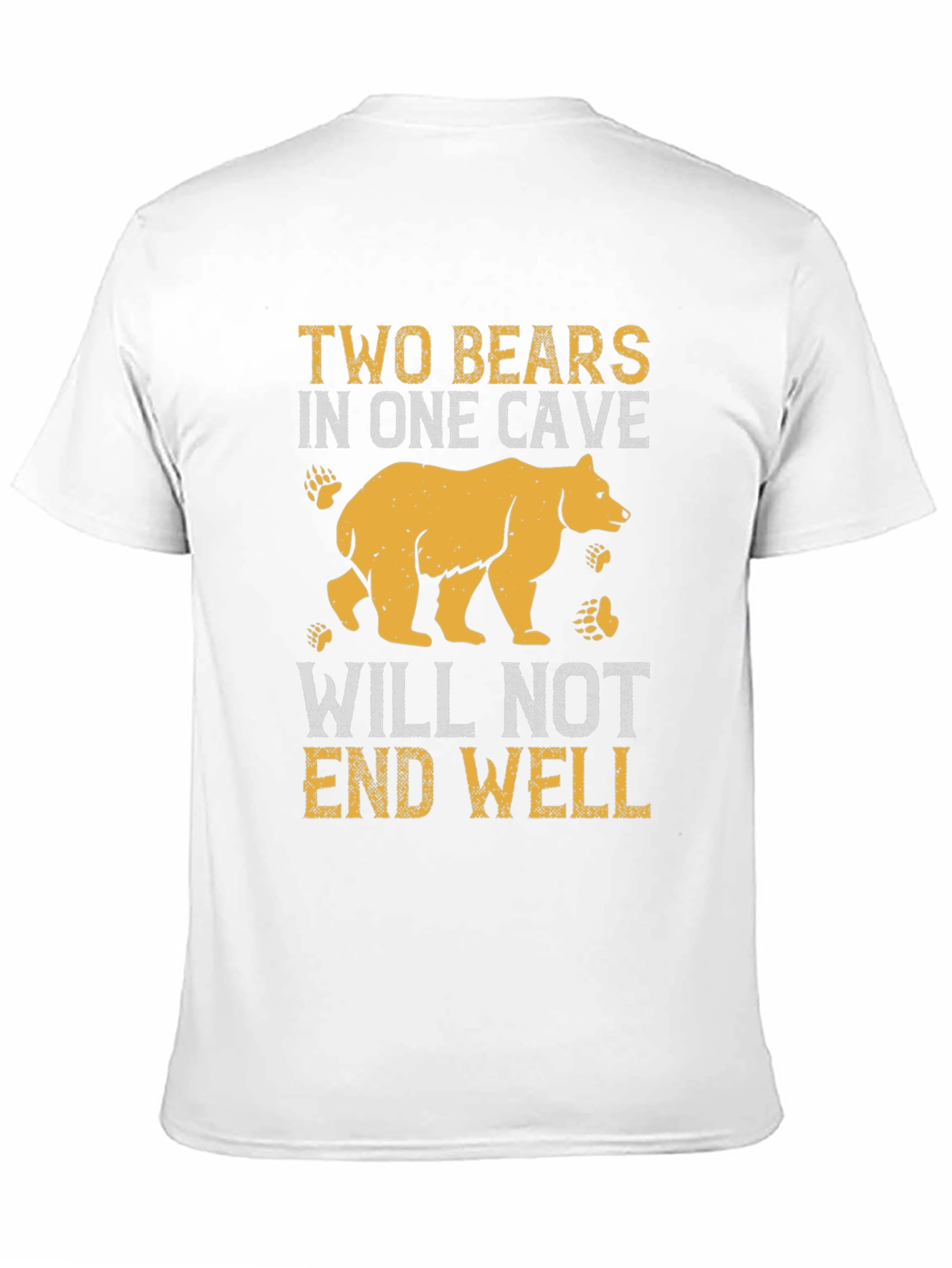 Black Two Bears in One Cave Graphic Tee view 11