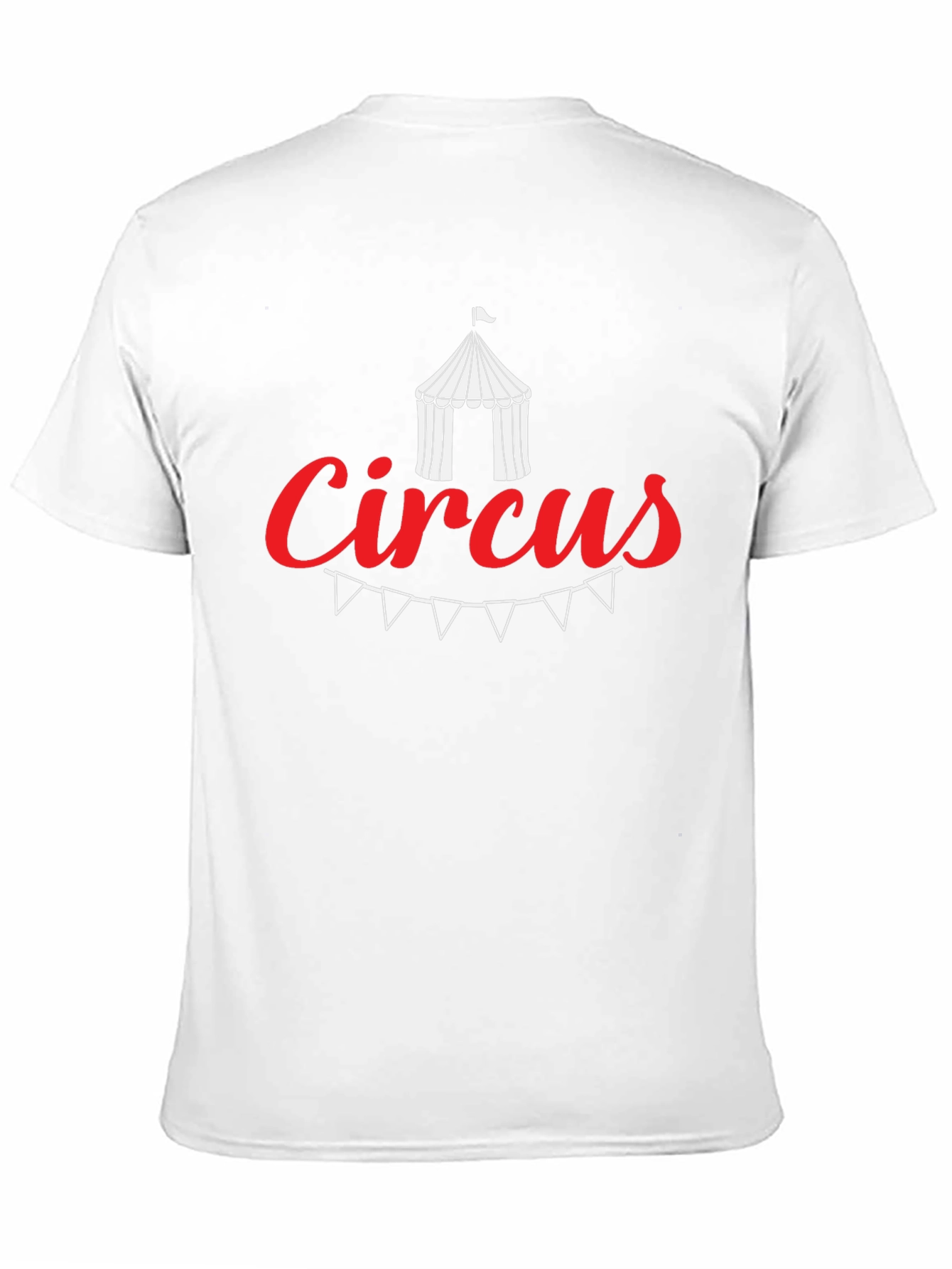 Black Circus Theme Graphic Tee - Soft Cotton Blend view 11