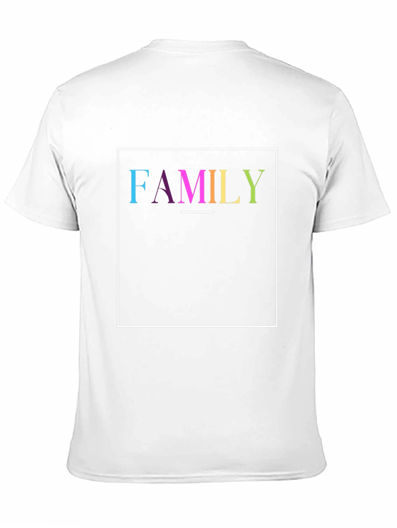 Black Family Graphic Tee - Black Cotton Blend Shirt view 11