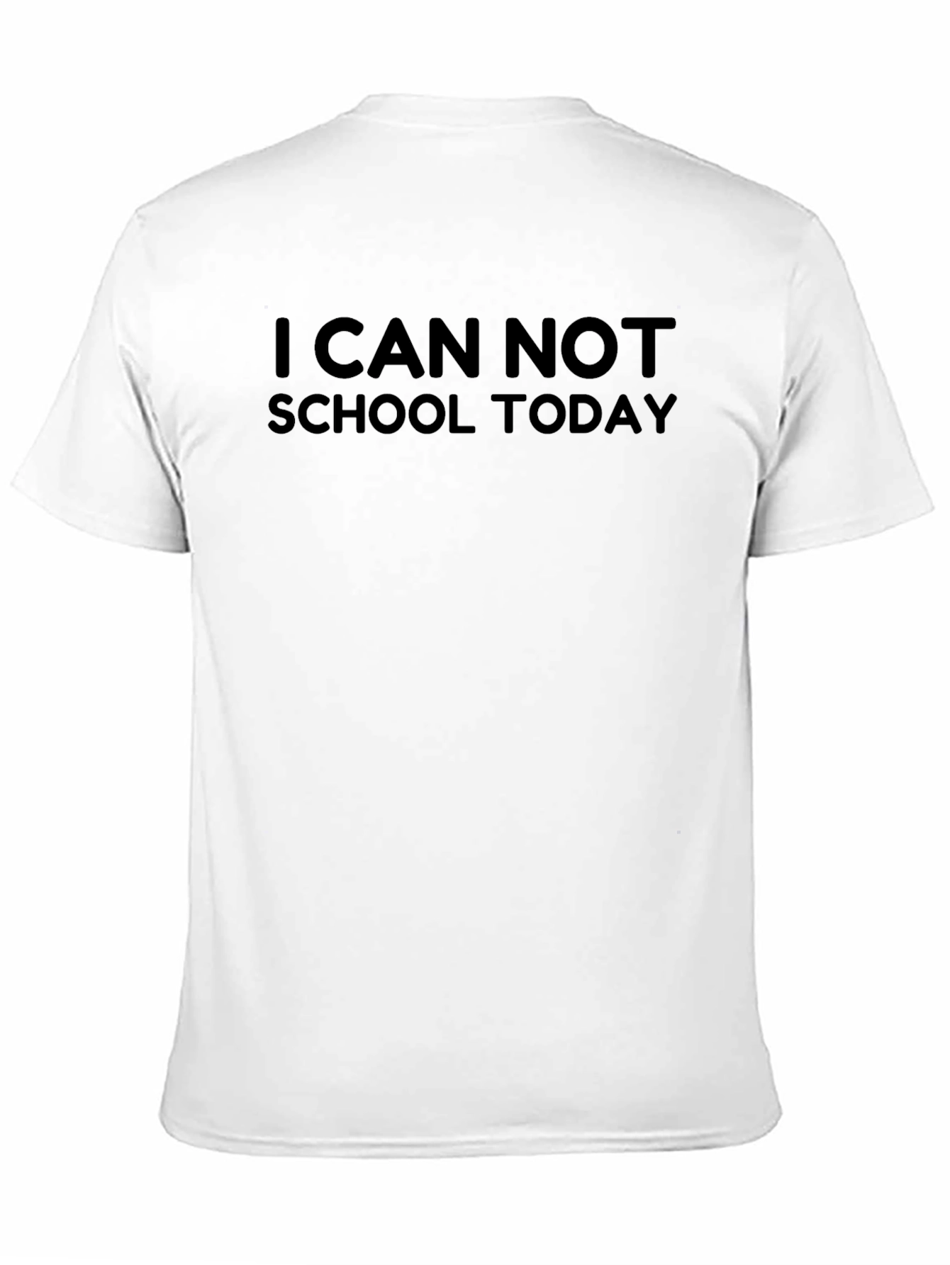 Black I Can Not School Today - Graphic T-Shirt view 11