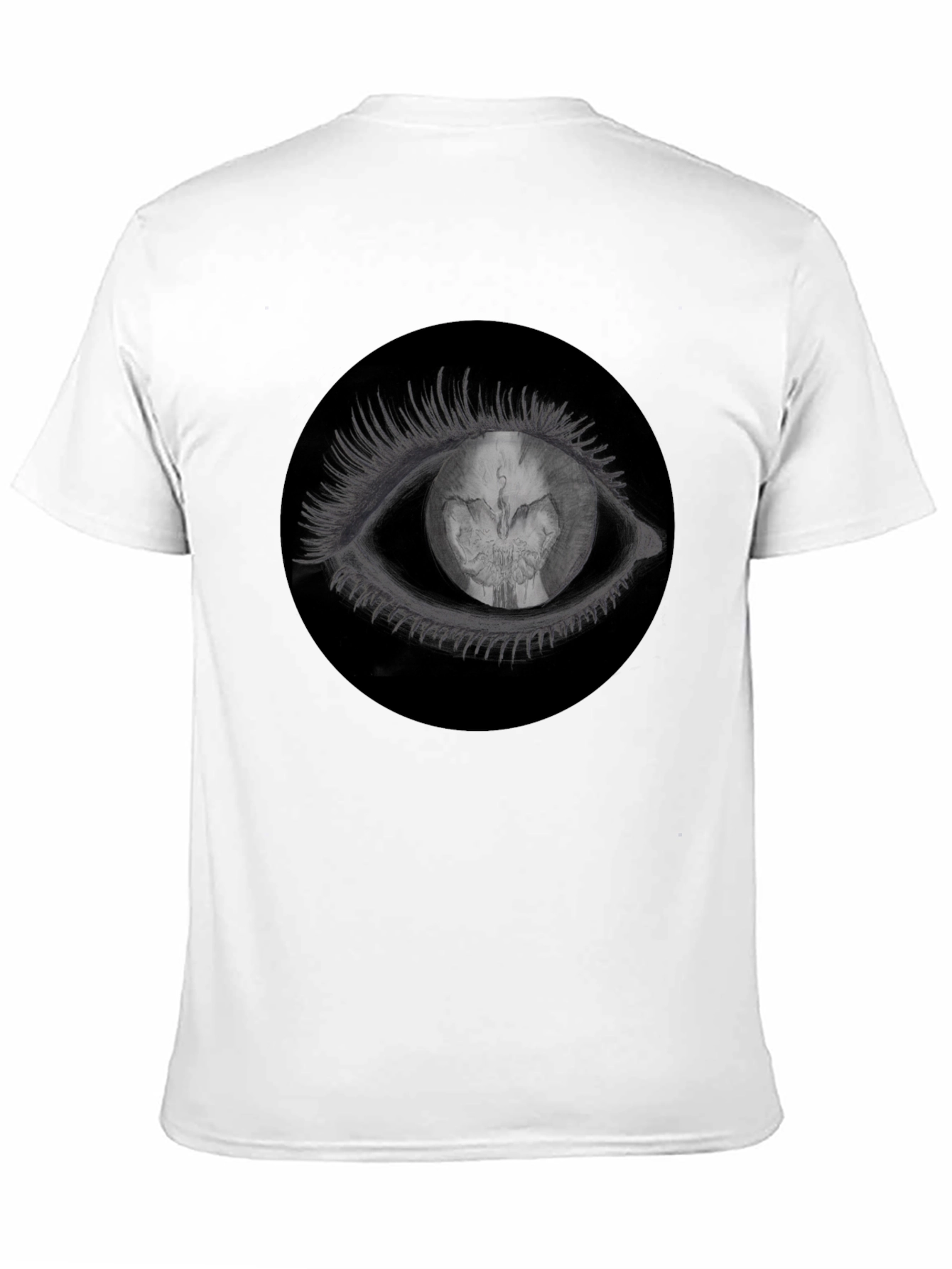 Black Eye See You T-Shirt - Black Graphic Tee view 11