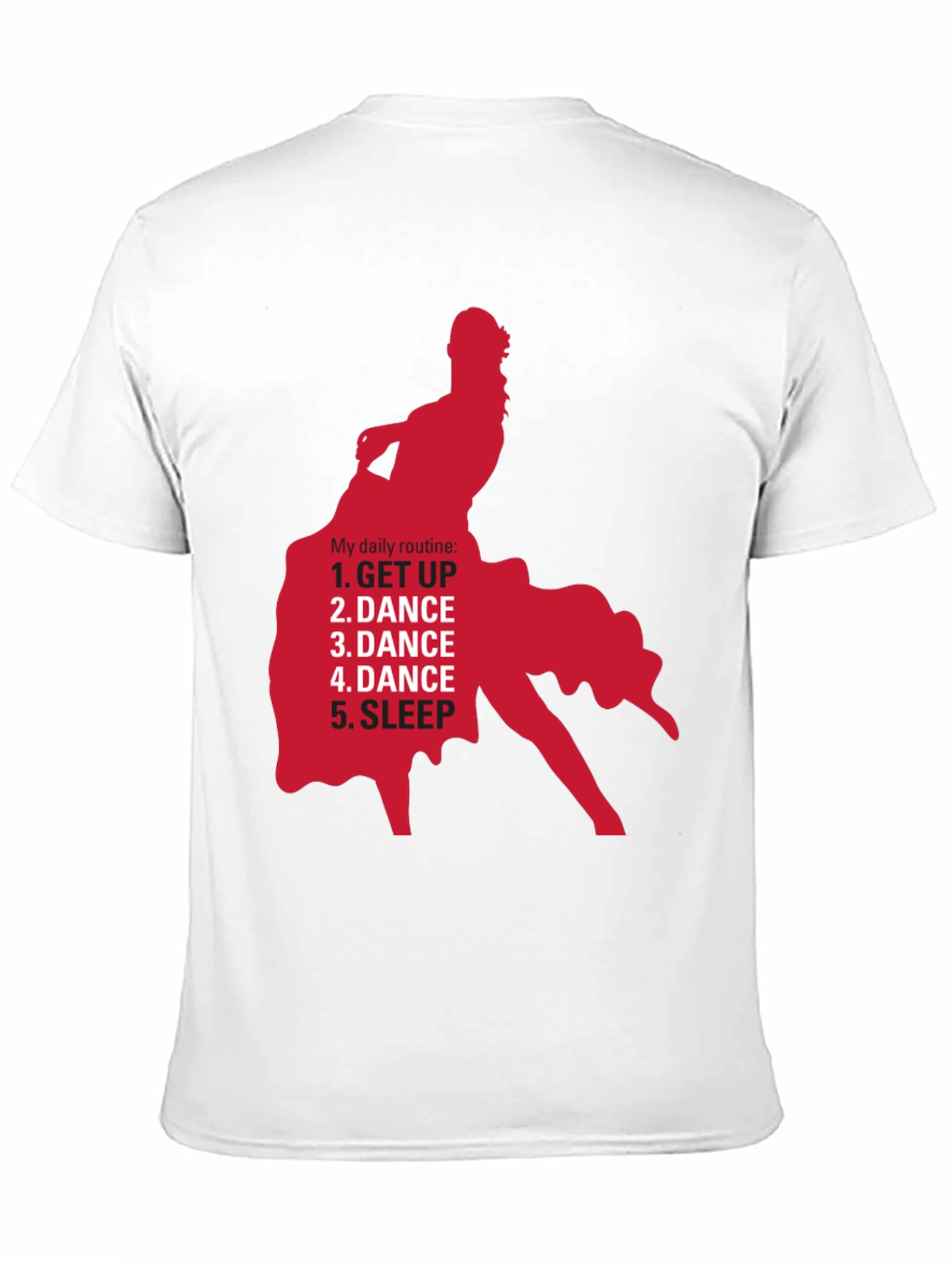 Black Dance Routine T-Shirt - Black Graphic Tee for Dancers view 11