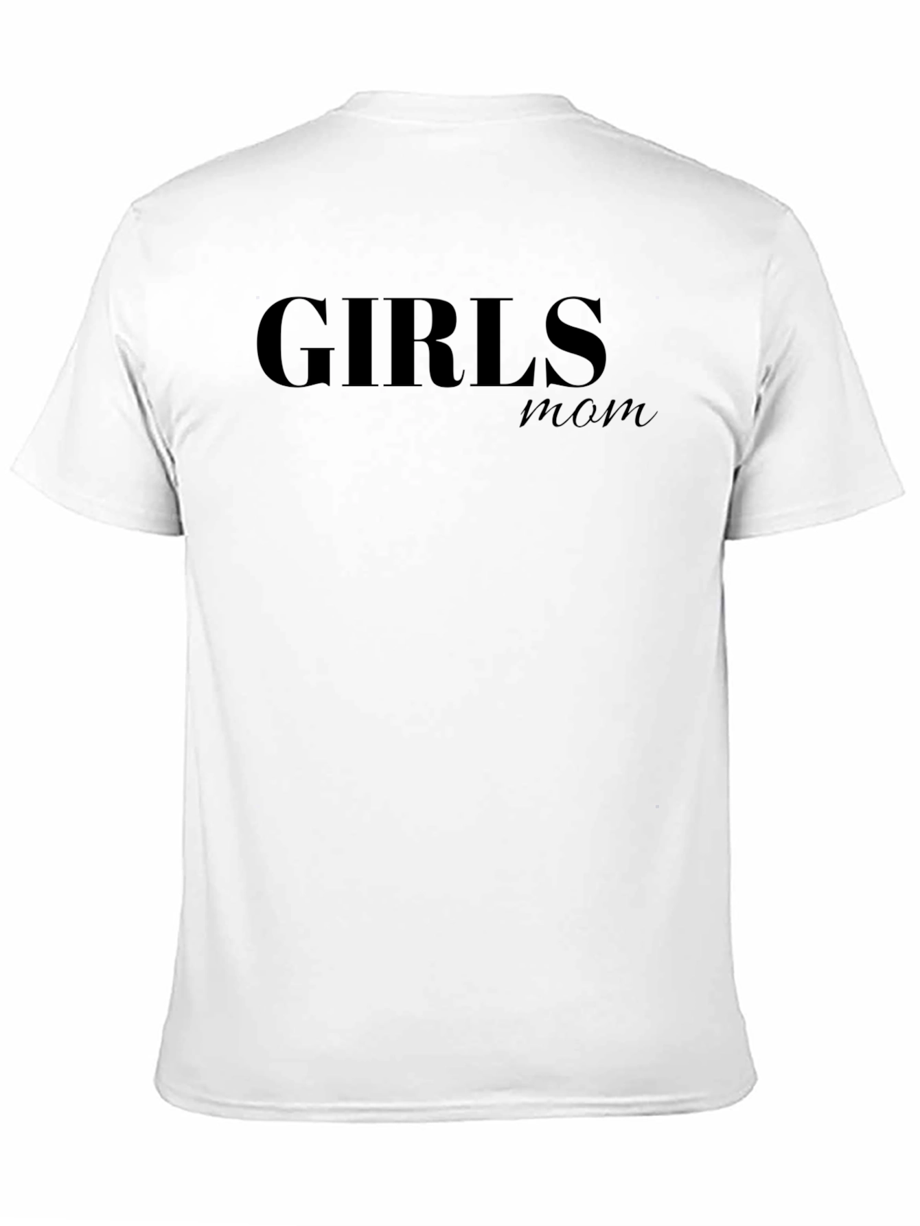 Black Girls Mom Black T-Shirt view 11
