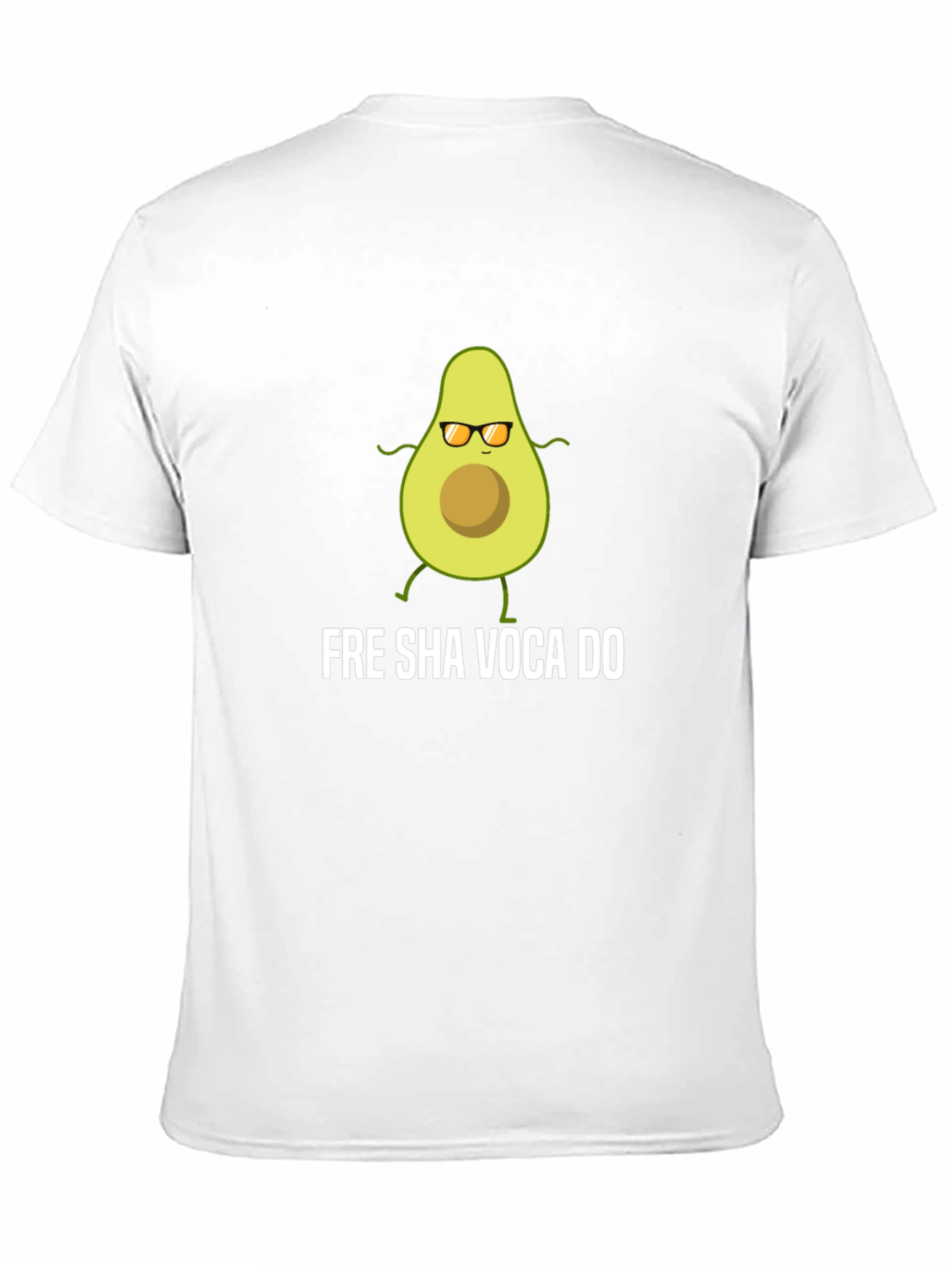 Black Fre Sha Voca Do T-Shirt - Funny Avocado Tee view 11