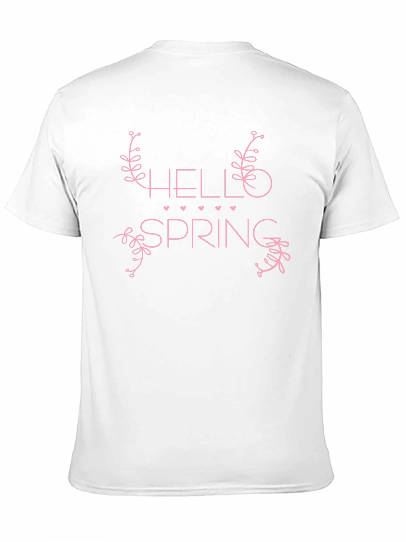 Black Hello Spring Graphic Tee - Black view 11